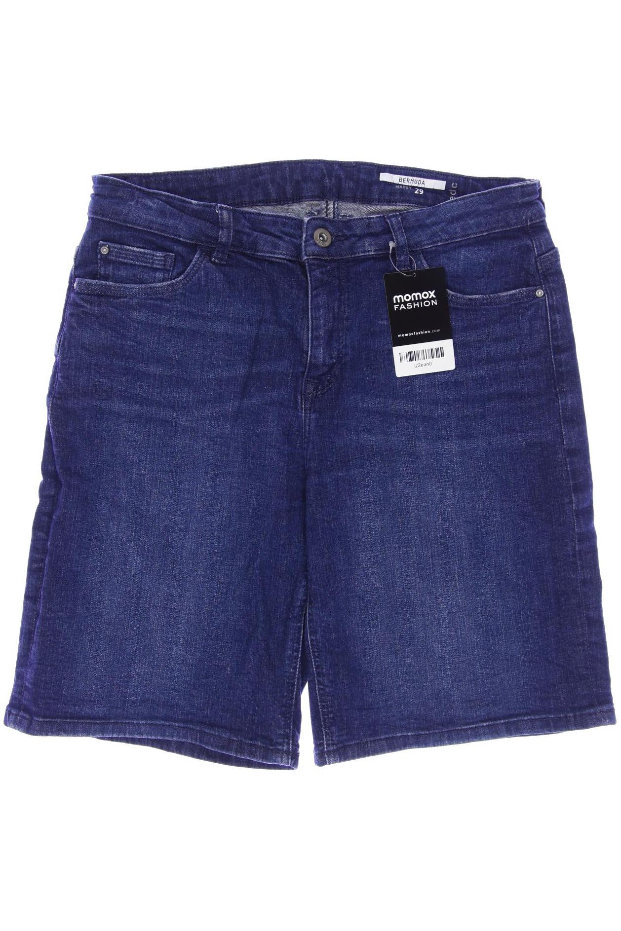 

edc by Esprit Damen Shorts, blau, Gr. 29
