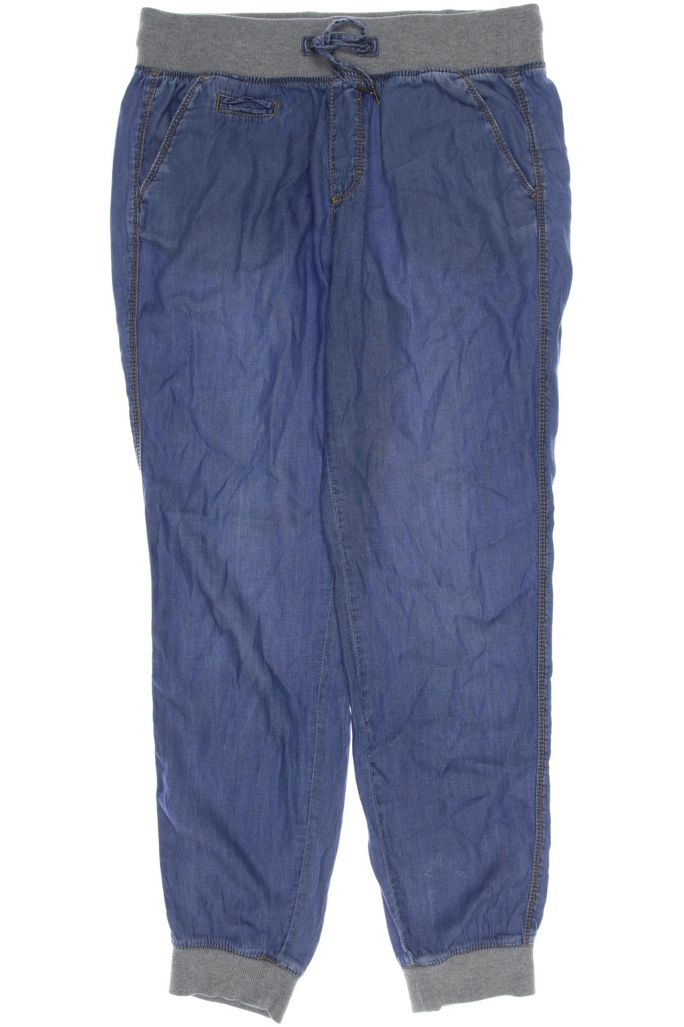 

edc by Esprit Damen Stoffhose, blau, Gr. 36