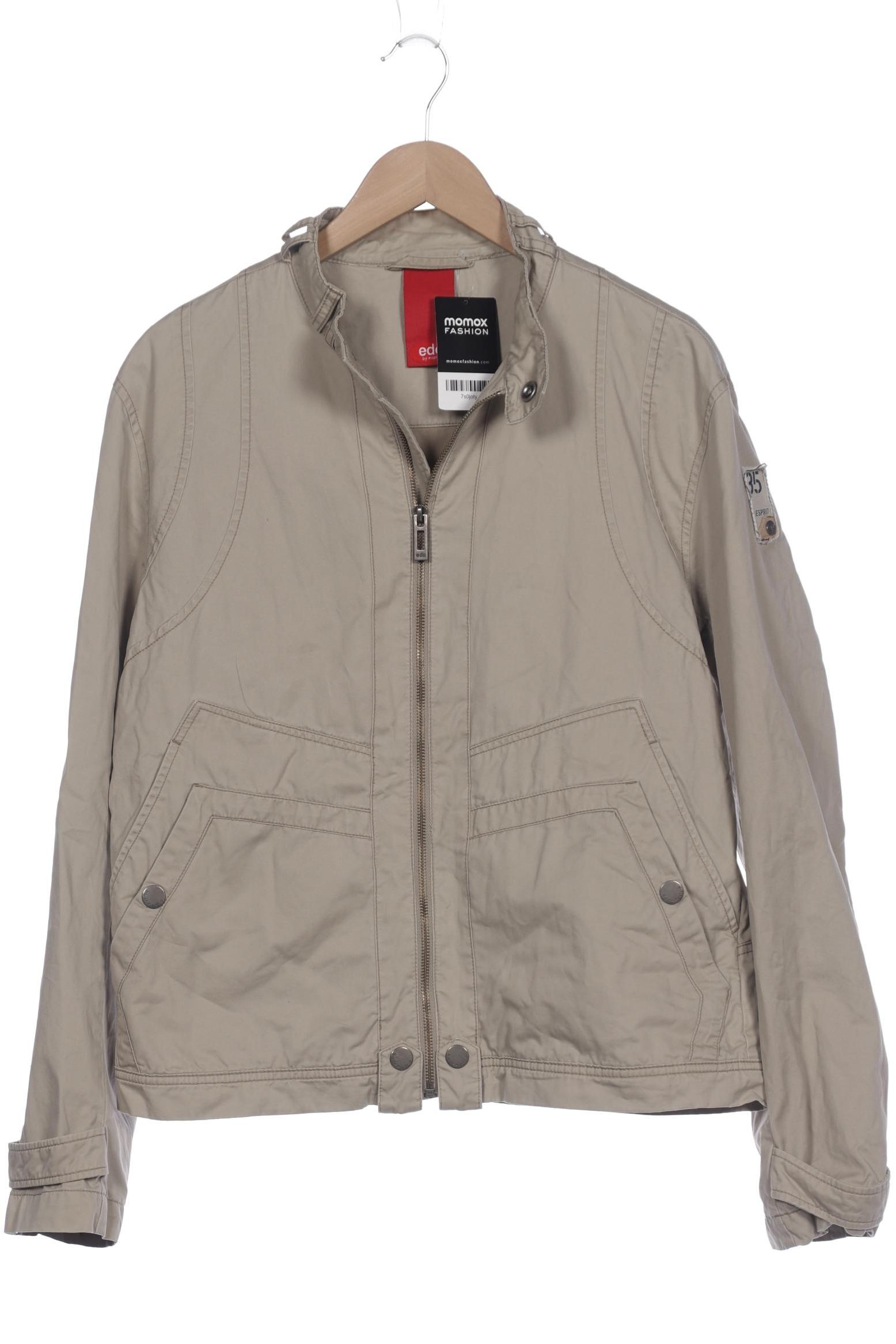 

edc by Esprit Damen Jacke, beige, Gr. 44