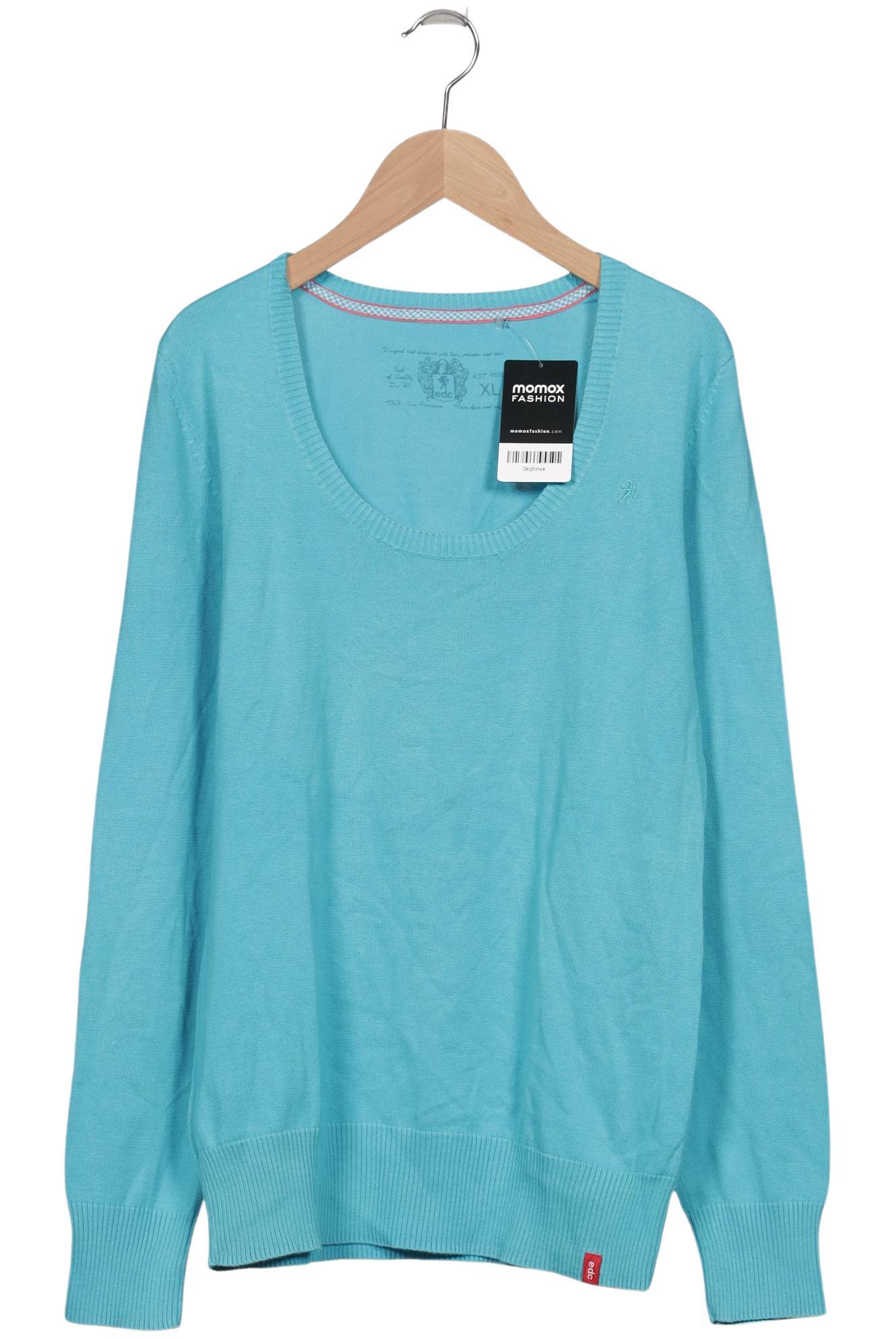 

edc by Esprit Damen Pullover, hellblau, Gr. 44