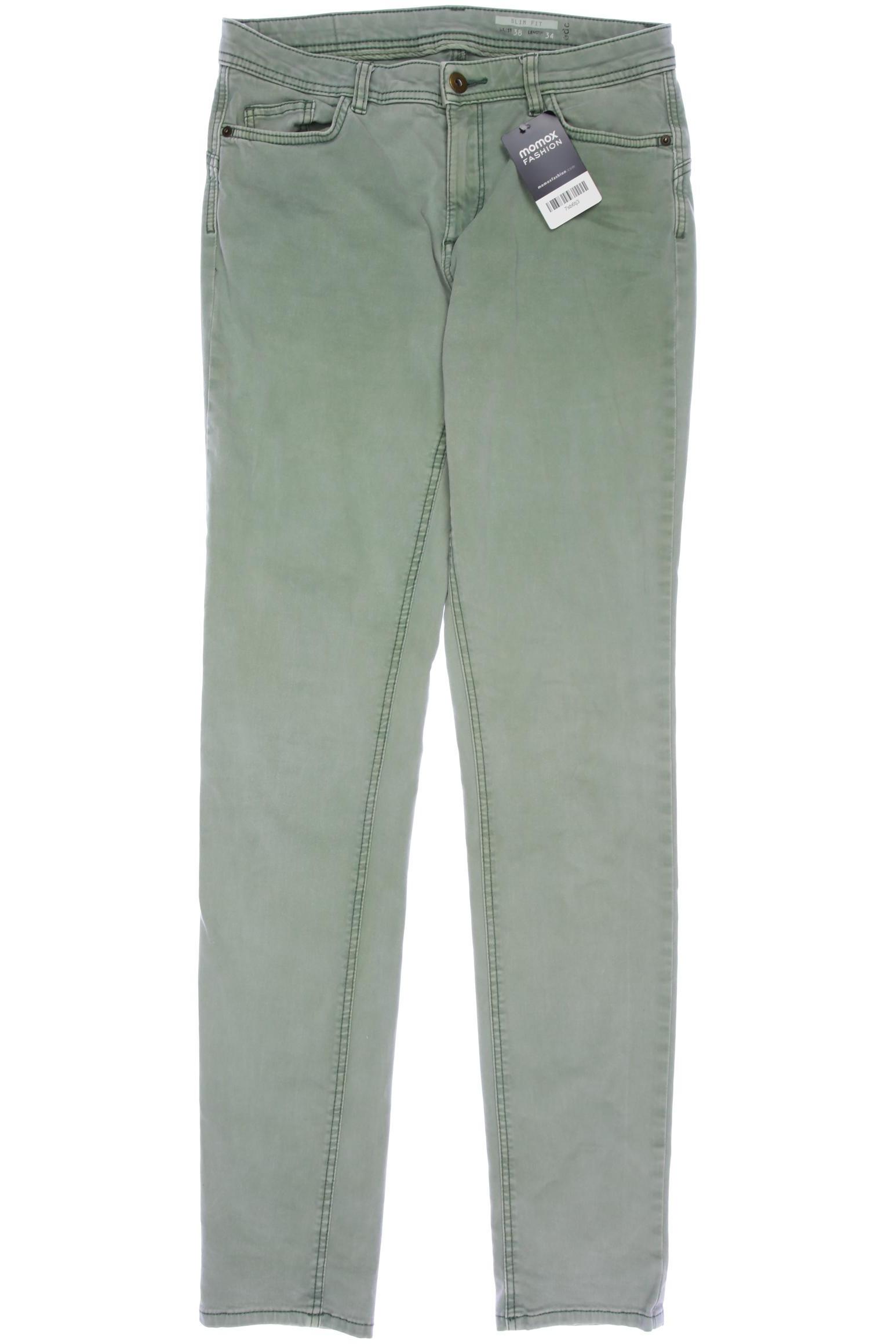 

edc by Esprit Damen Jeans, grün, Gr. 38
