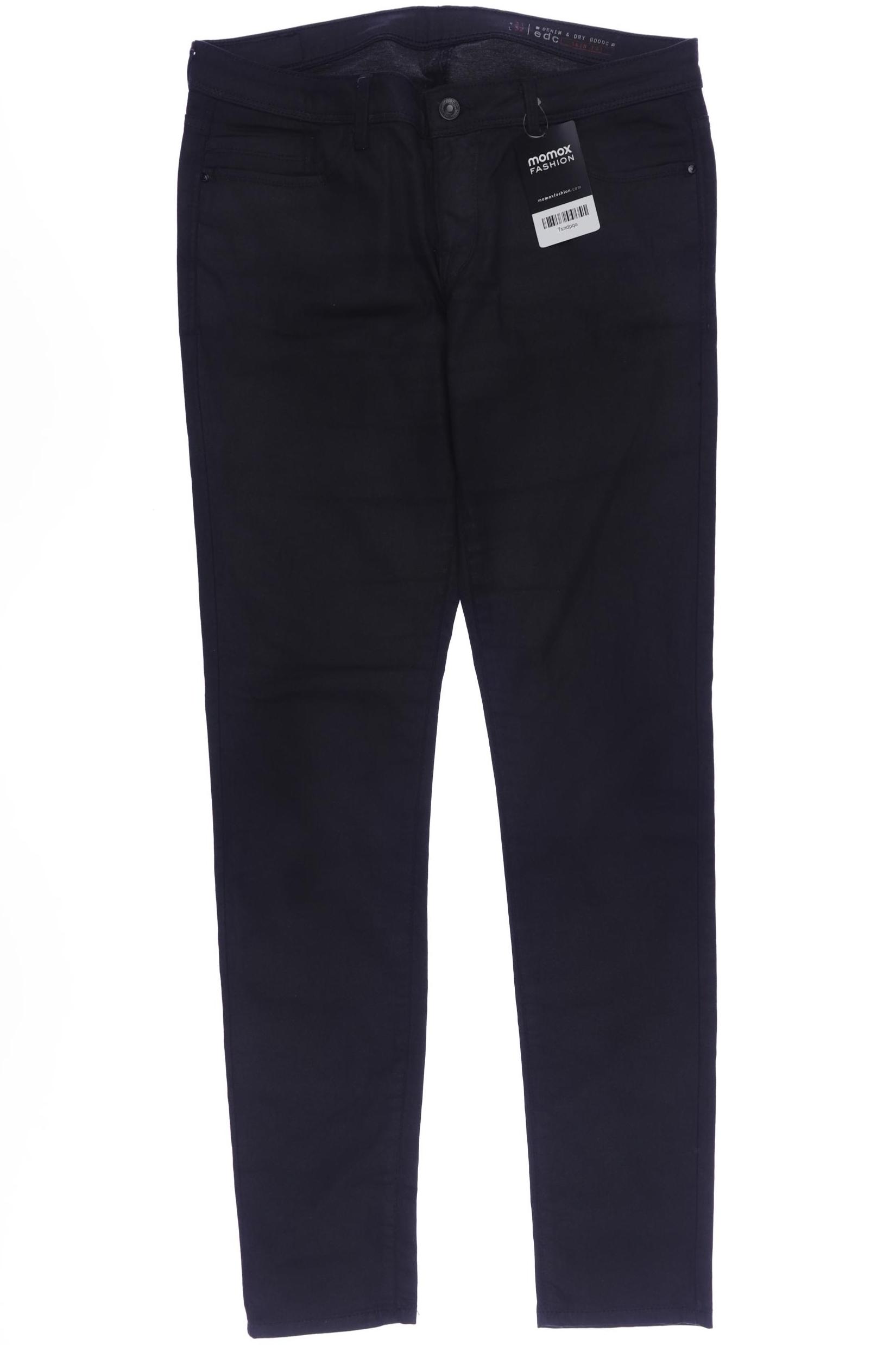 

edc by Esprit Damen Stoffhose, grau, Gr. 31