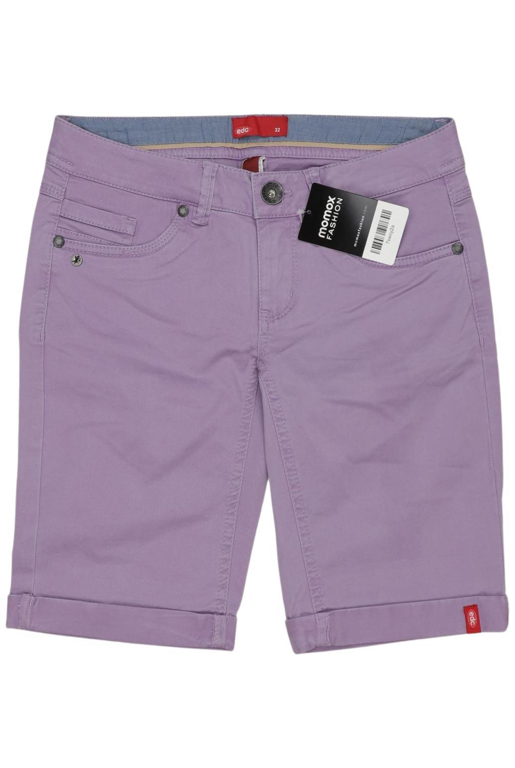 

edc by Esprit Damen Shorts, flieder, Gr. 32