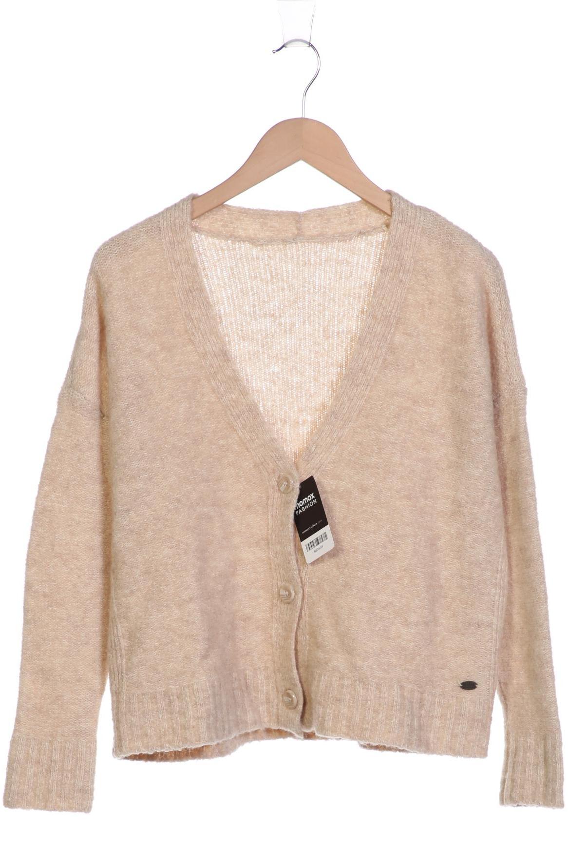 

edc by Esprit Damen Strickjacke, beige, Gr. 48