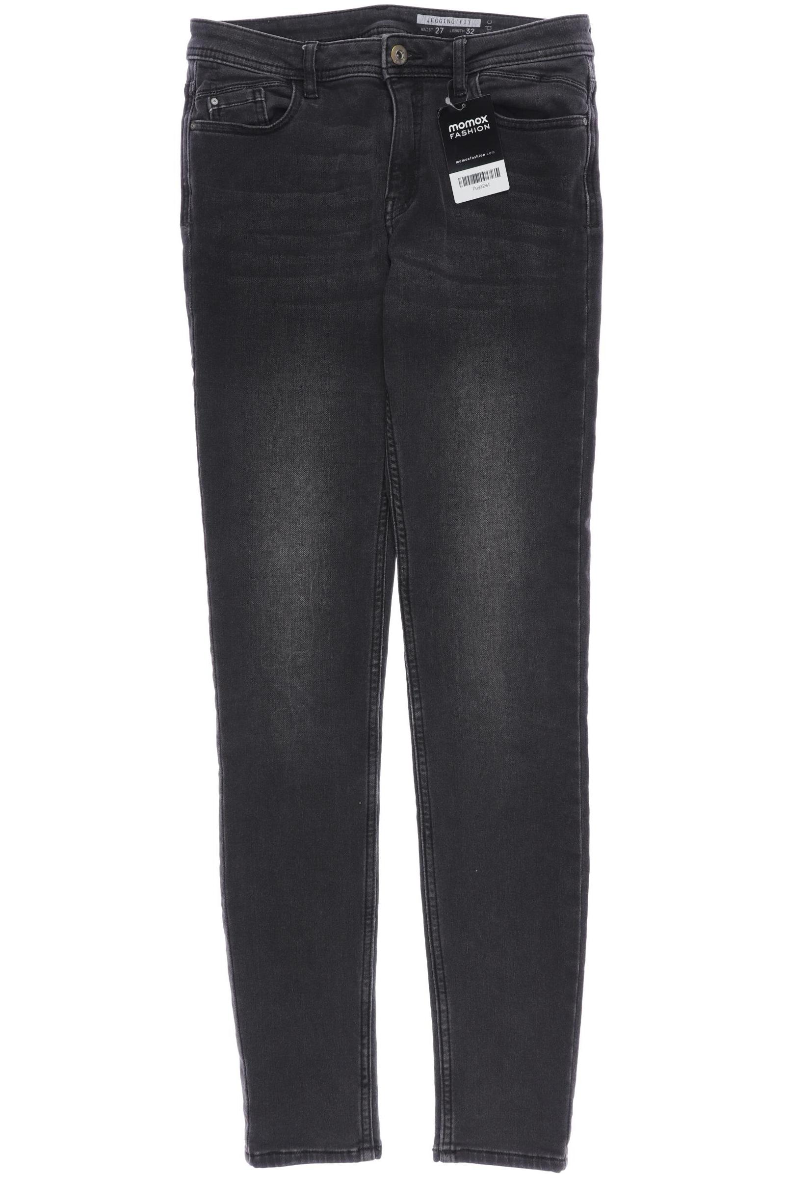

edc by Esprit Damen Jeans, grau, Gr. 27