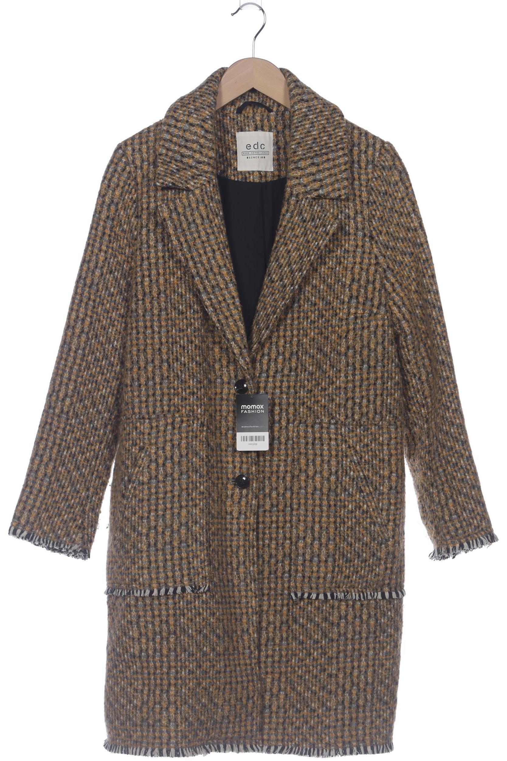 

edc by Esprit Damen Mantel, orange, Gr. 44