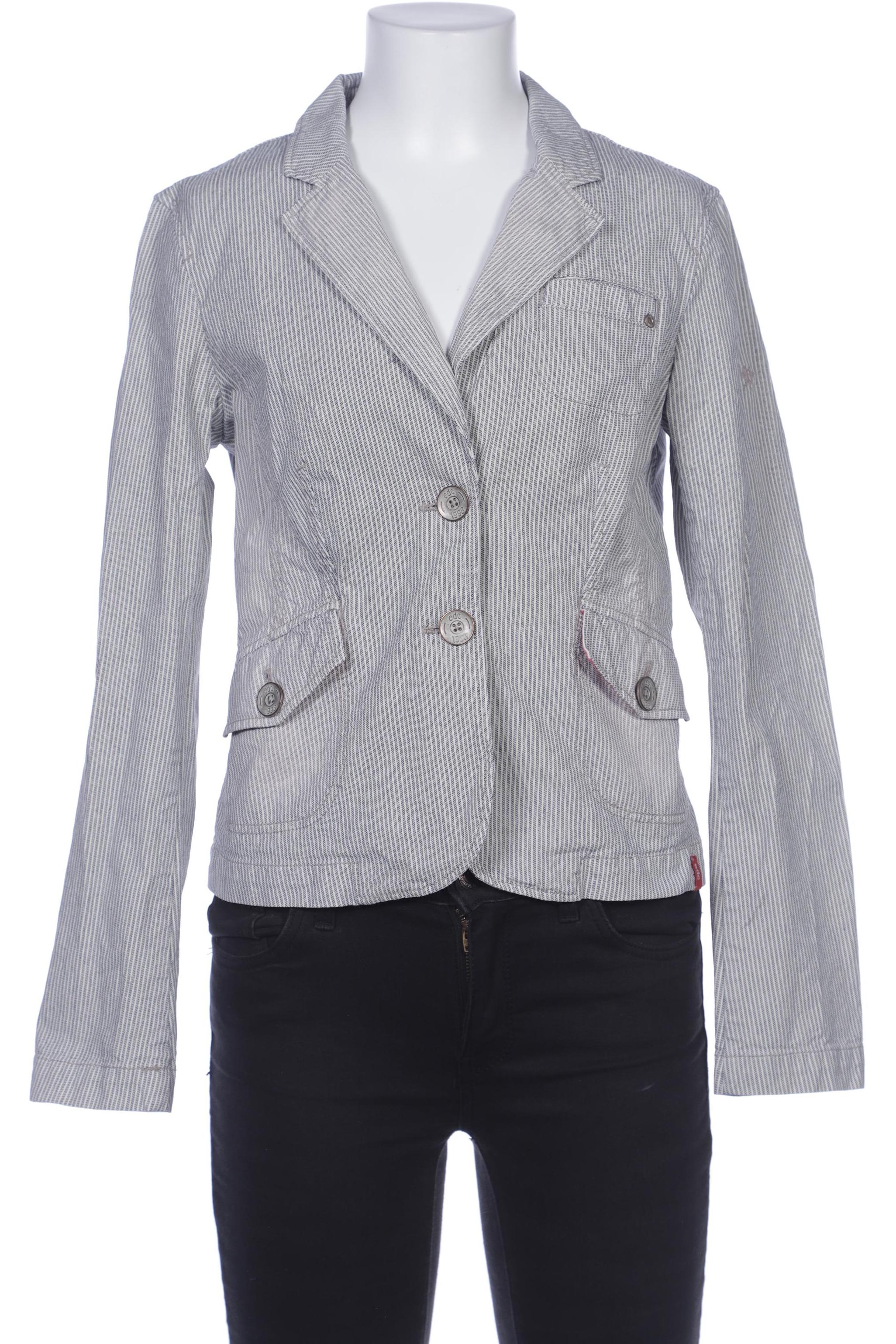

edc by Esprit Damen Blazer, grau, Gr. 38