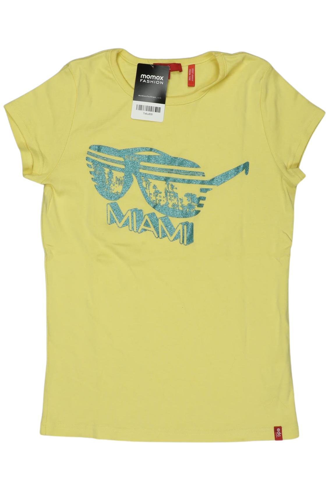 

edc by Esprit Mädchen T-Shirt, gelb, Gr. 170