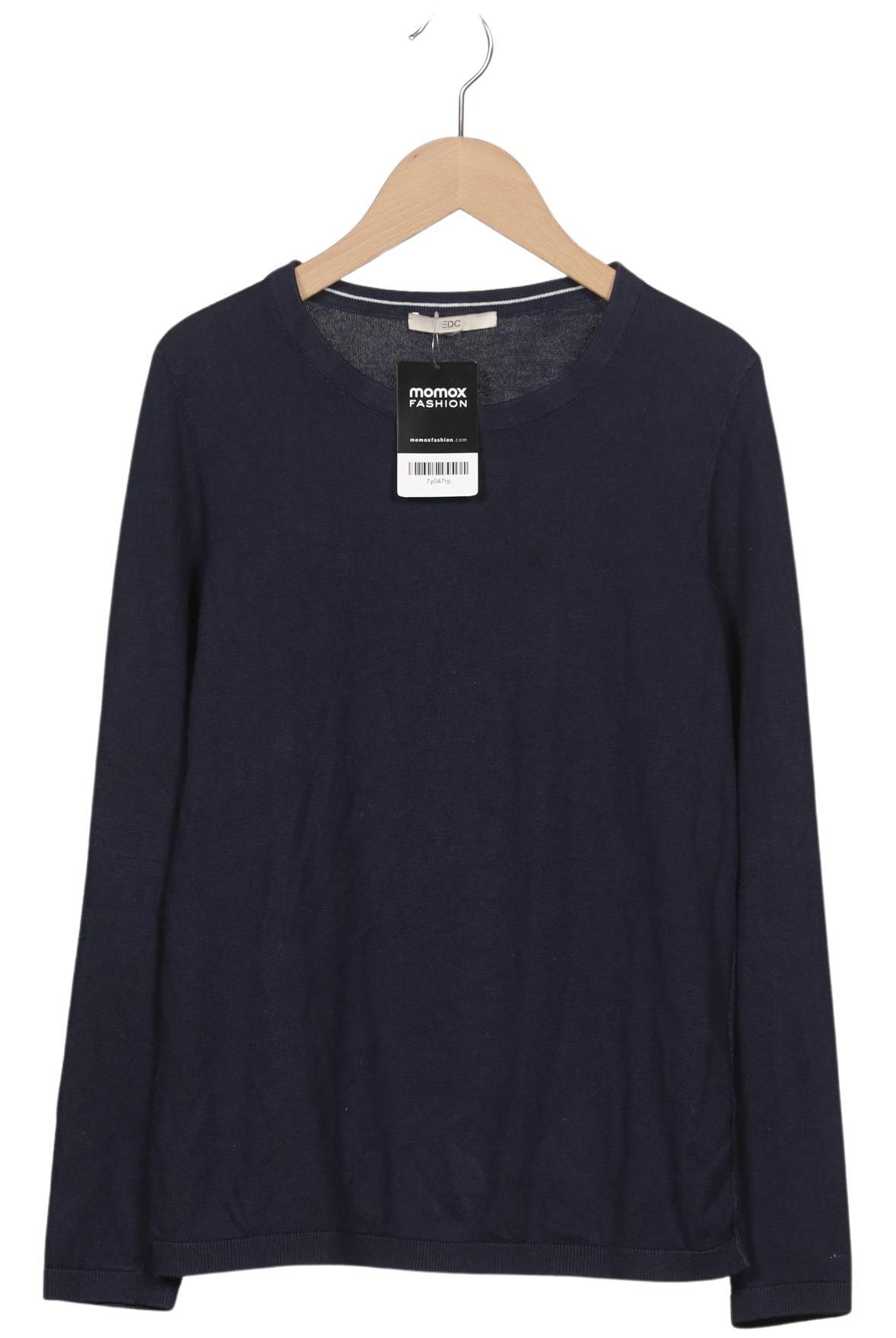 

edc by Esprit Damen Pullover, marineblau, Gr. 36