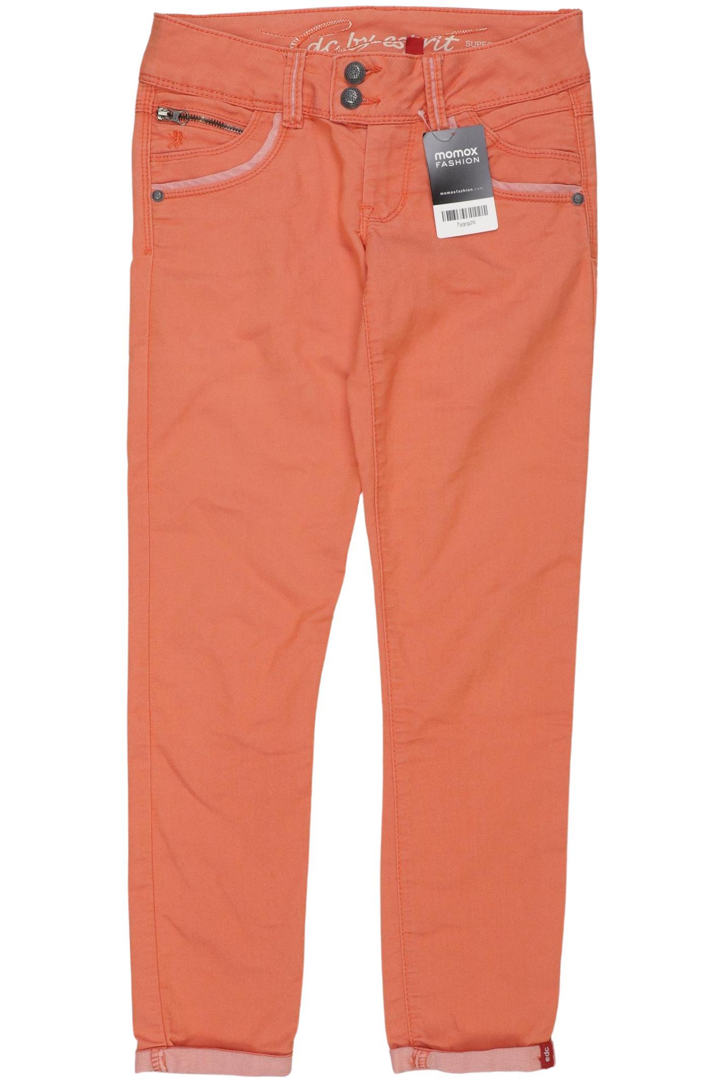 

edc by Esprit Damen Jeans, orange, Gr. 32