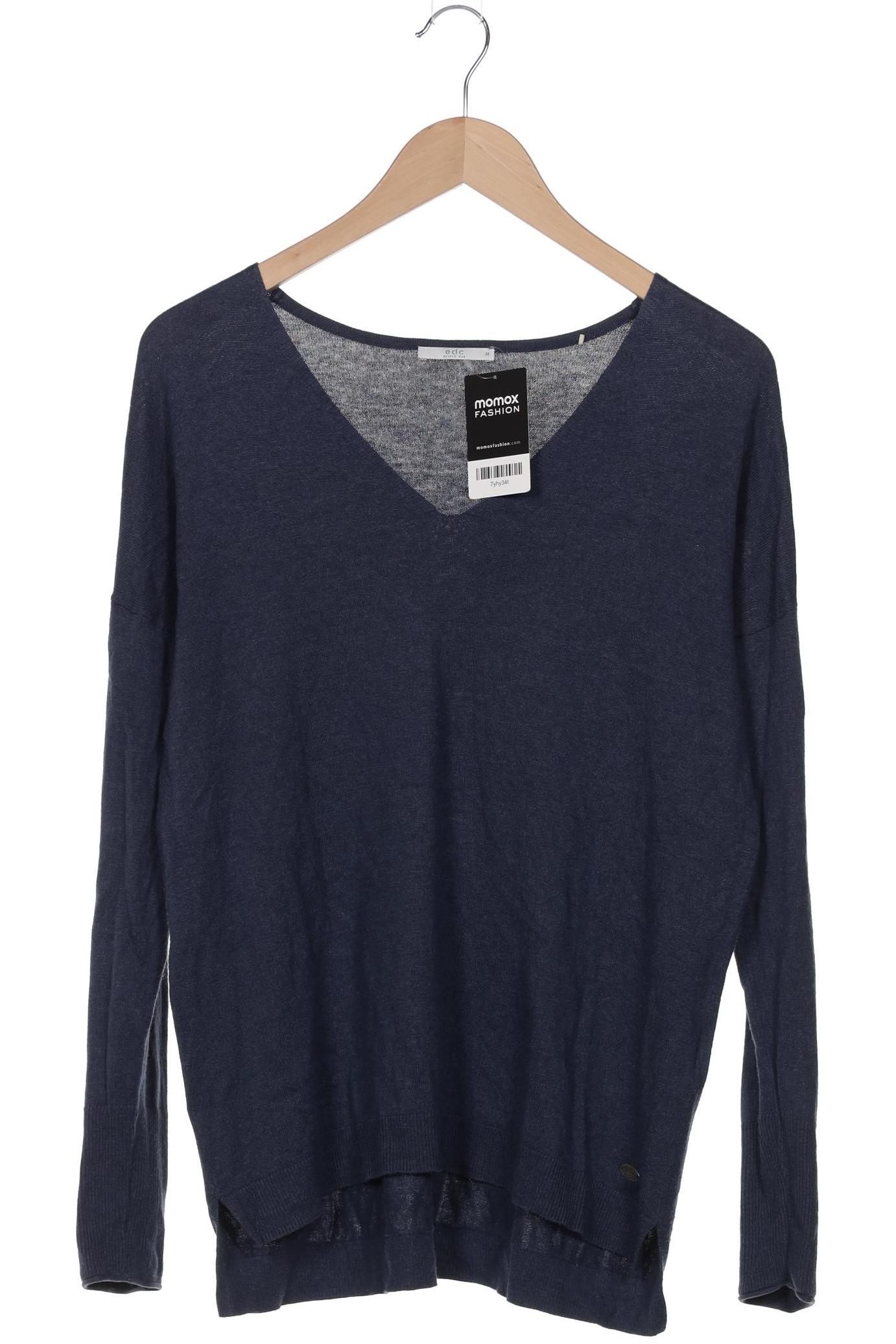 

edc by Esprit Damen Pullover, marineblau, Gr. 38