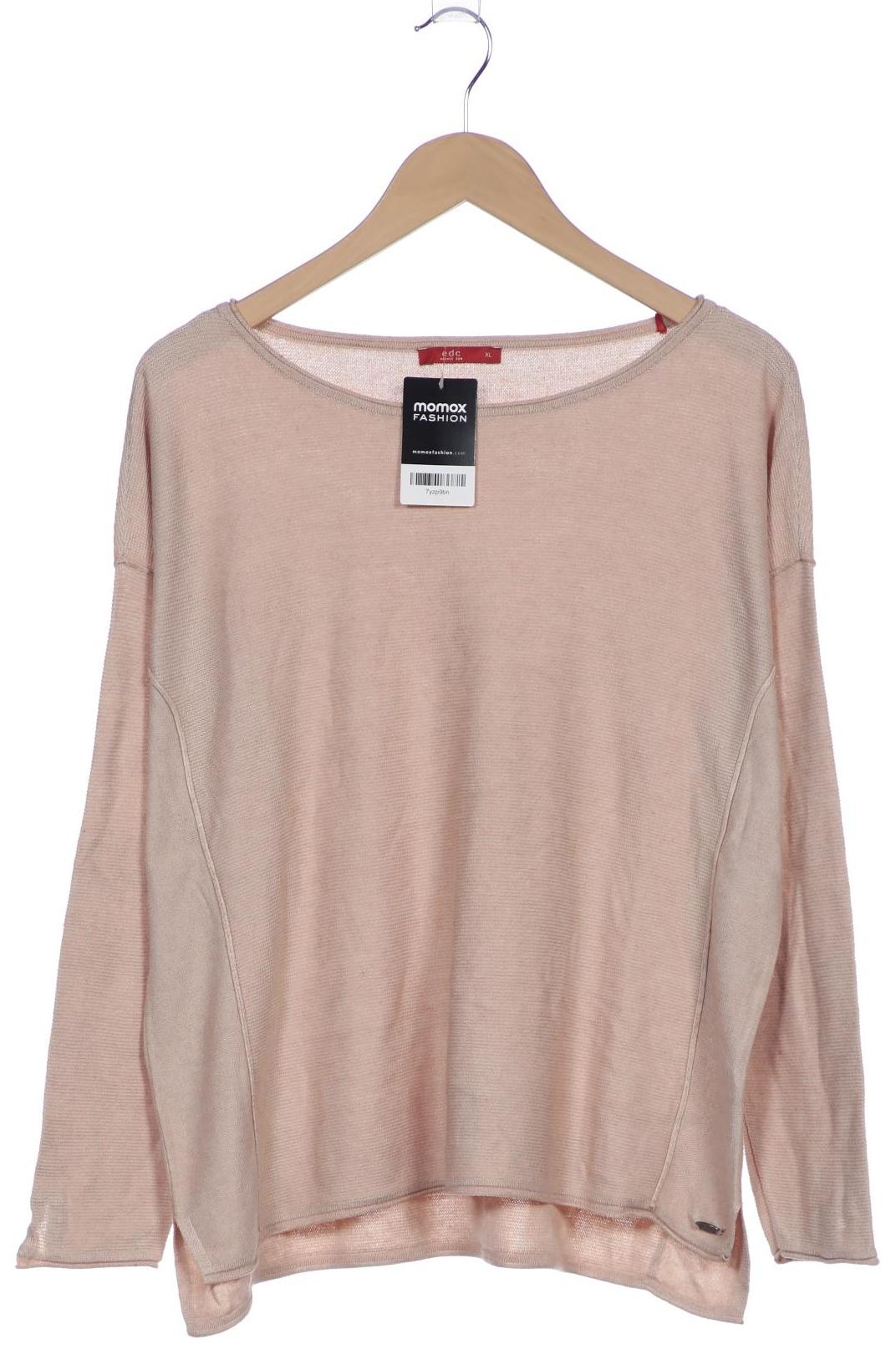 

edc by Esprit Damen Pullover, beige, Gr. 44