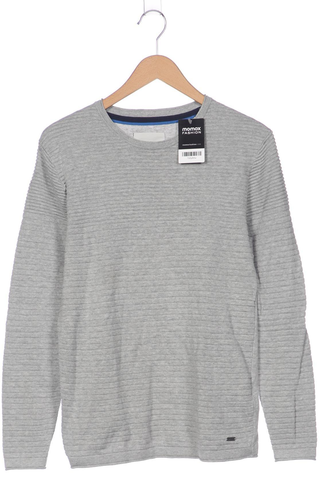 

edc by Esprit Herren Pullover, grau, Gr. 46