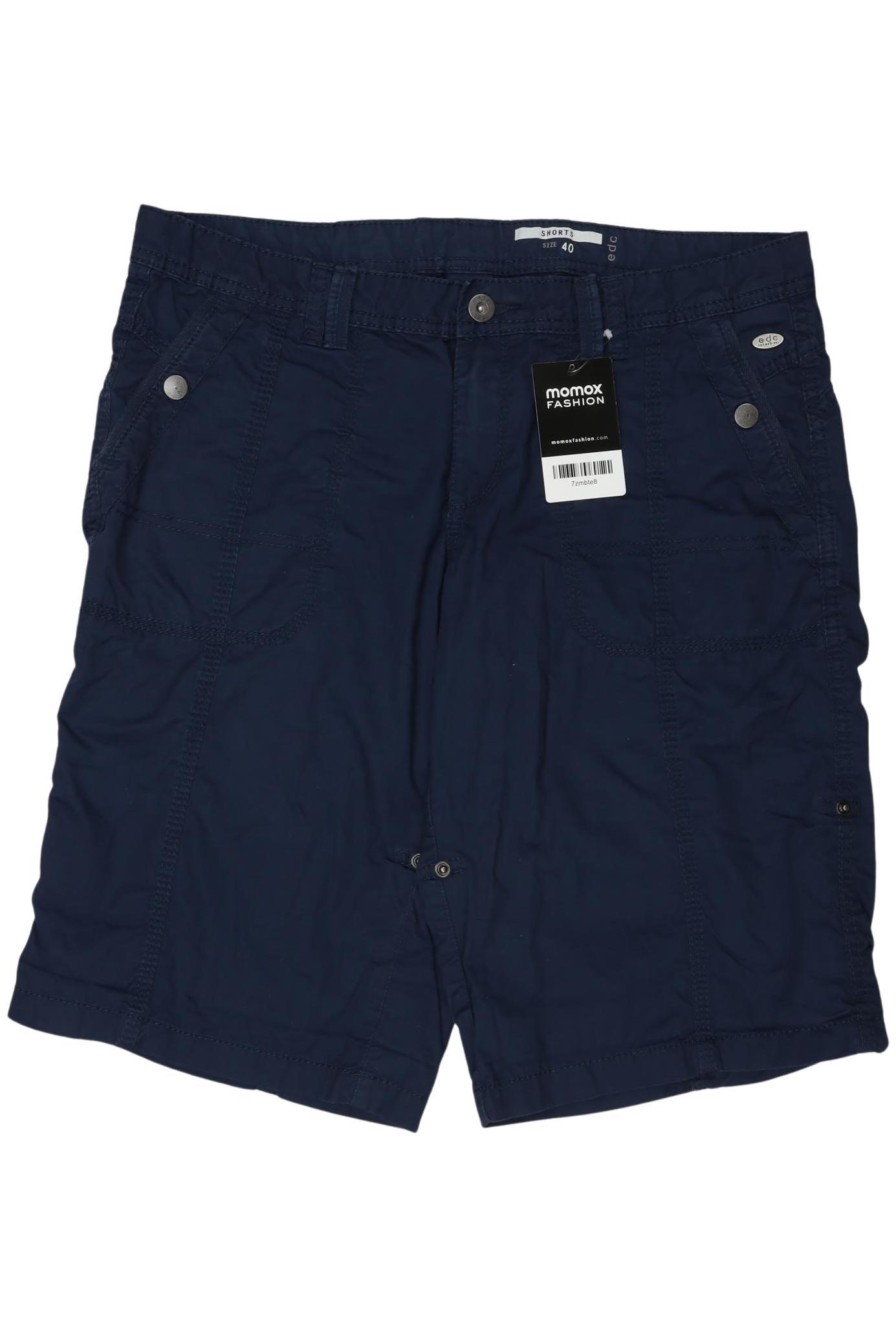 

edc by Esprit Damen Shorts, marineblau, Gr. 40