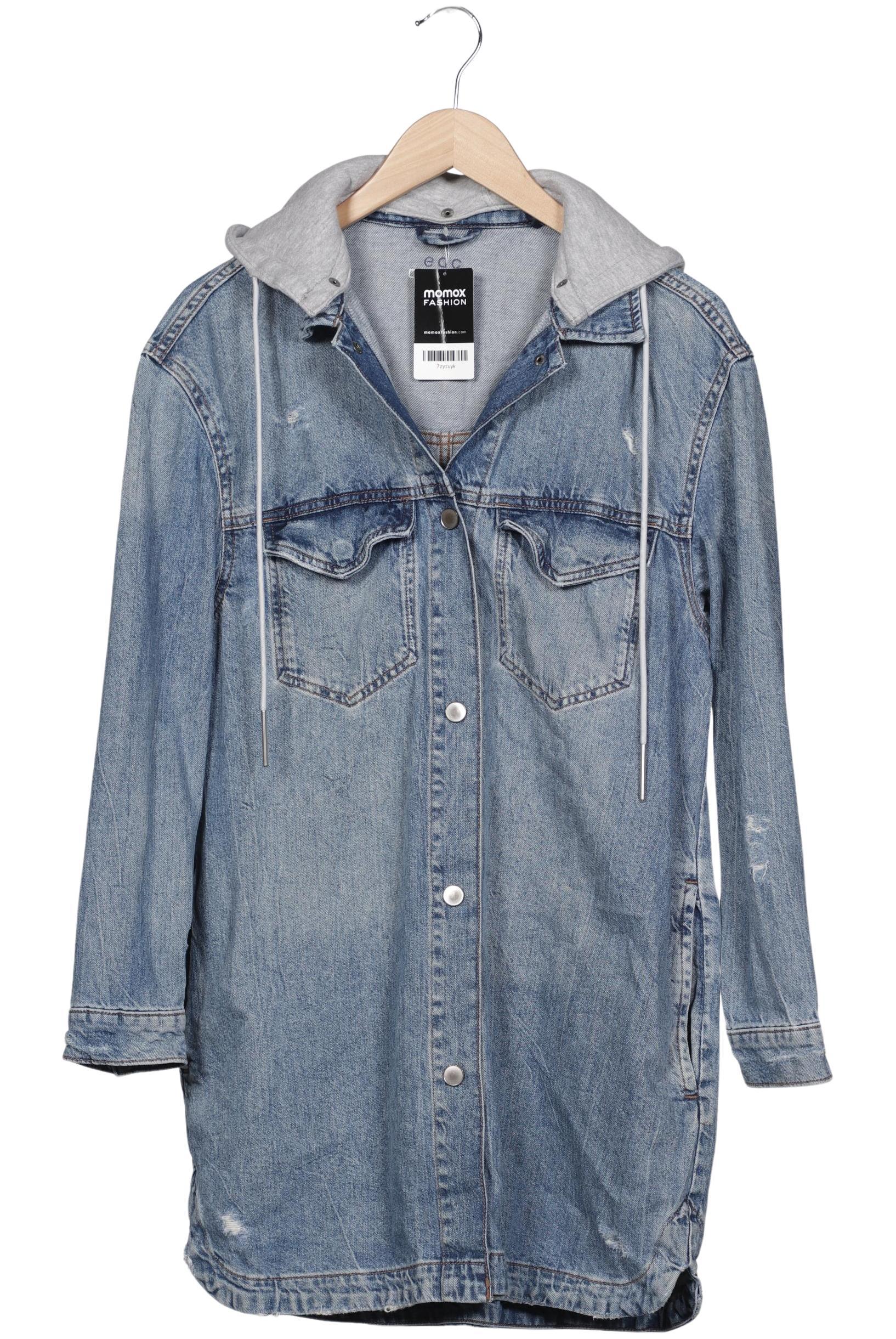 

edc by Esprit Damen Mantel, hellblau, Gr. 36