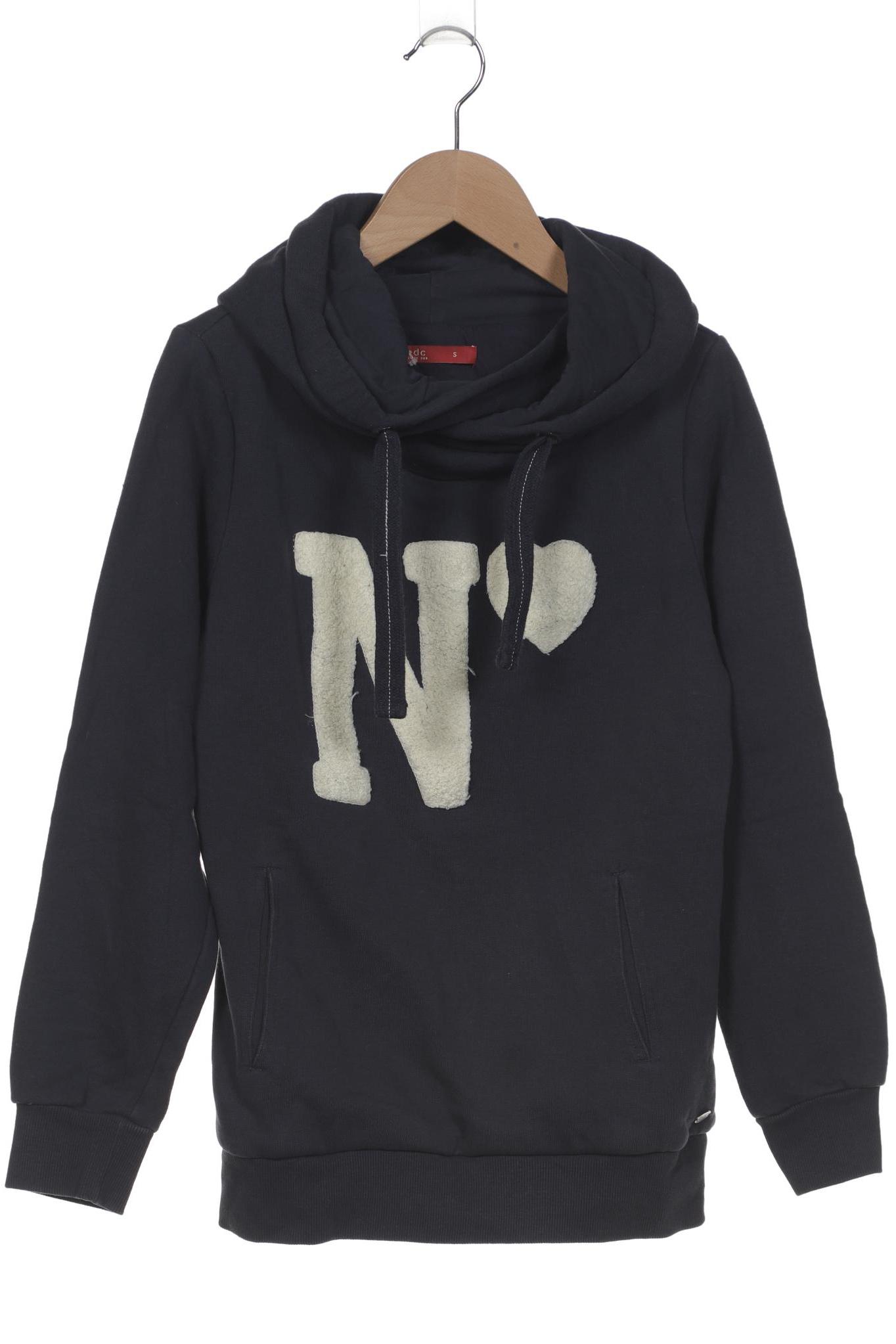 

edc by Esprit Damen Kapuzenpullover, marineblau, Gr. 36