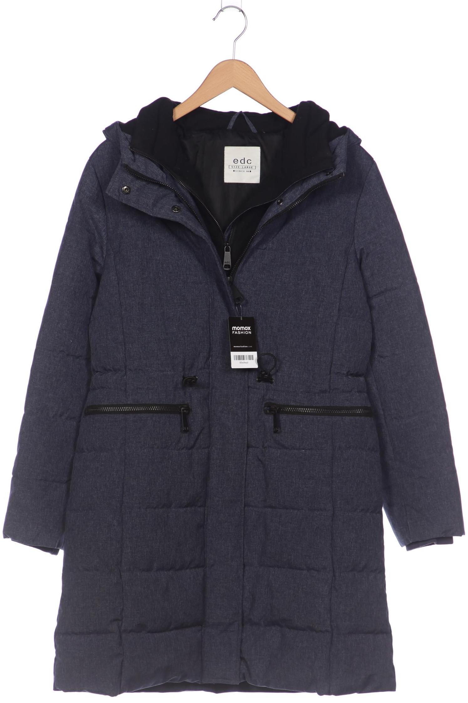 

edc by Esprit Damen Mantel, marineblau, Gr. 42