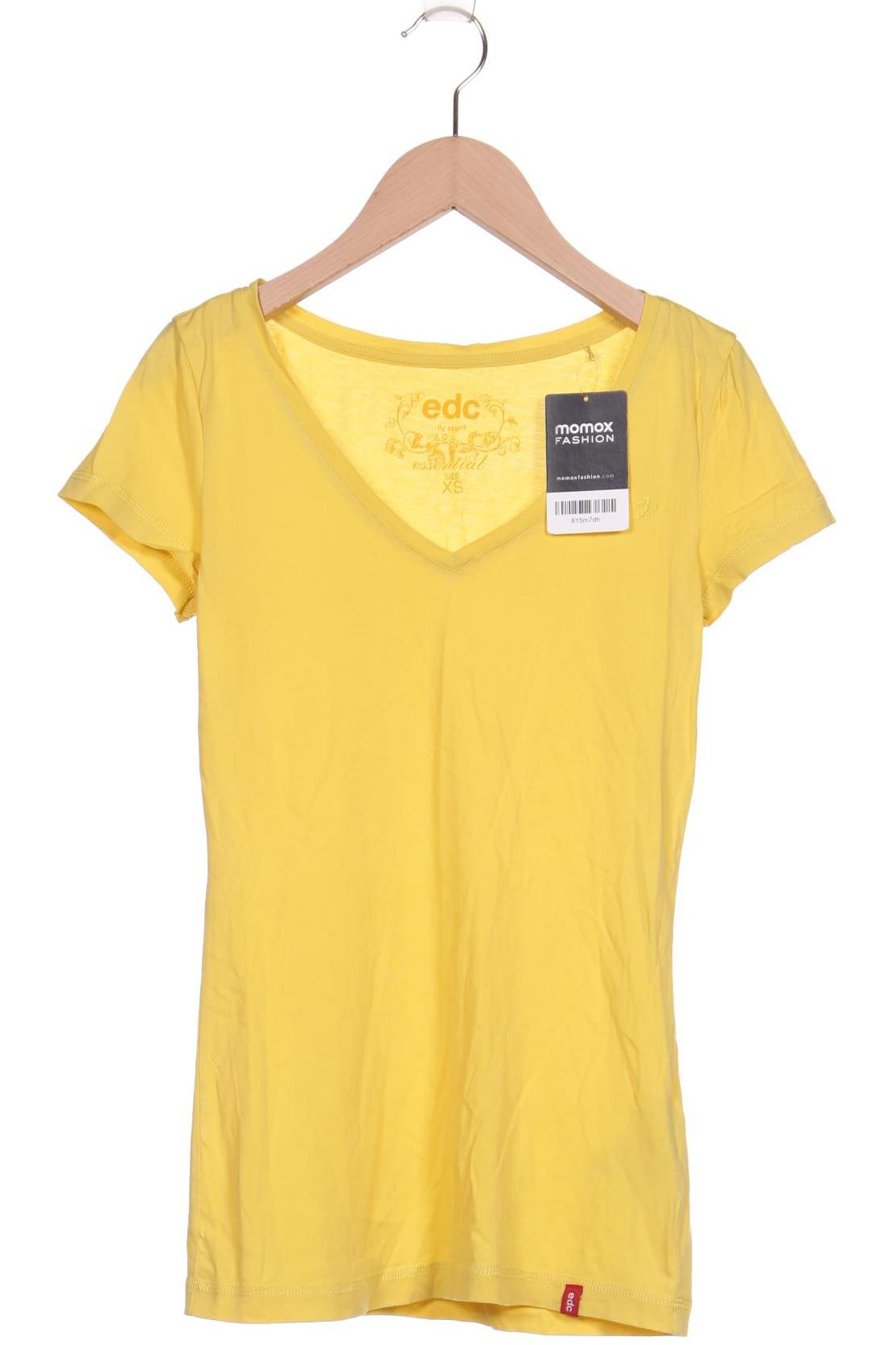 

edc by Esprit Damen T-Shirt, gelb