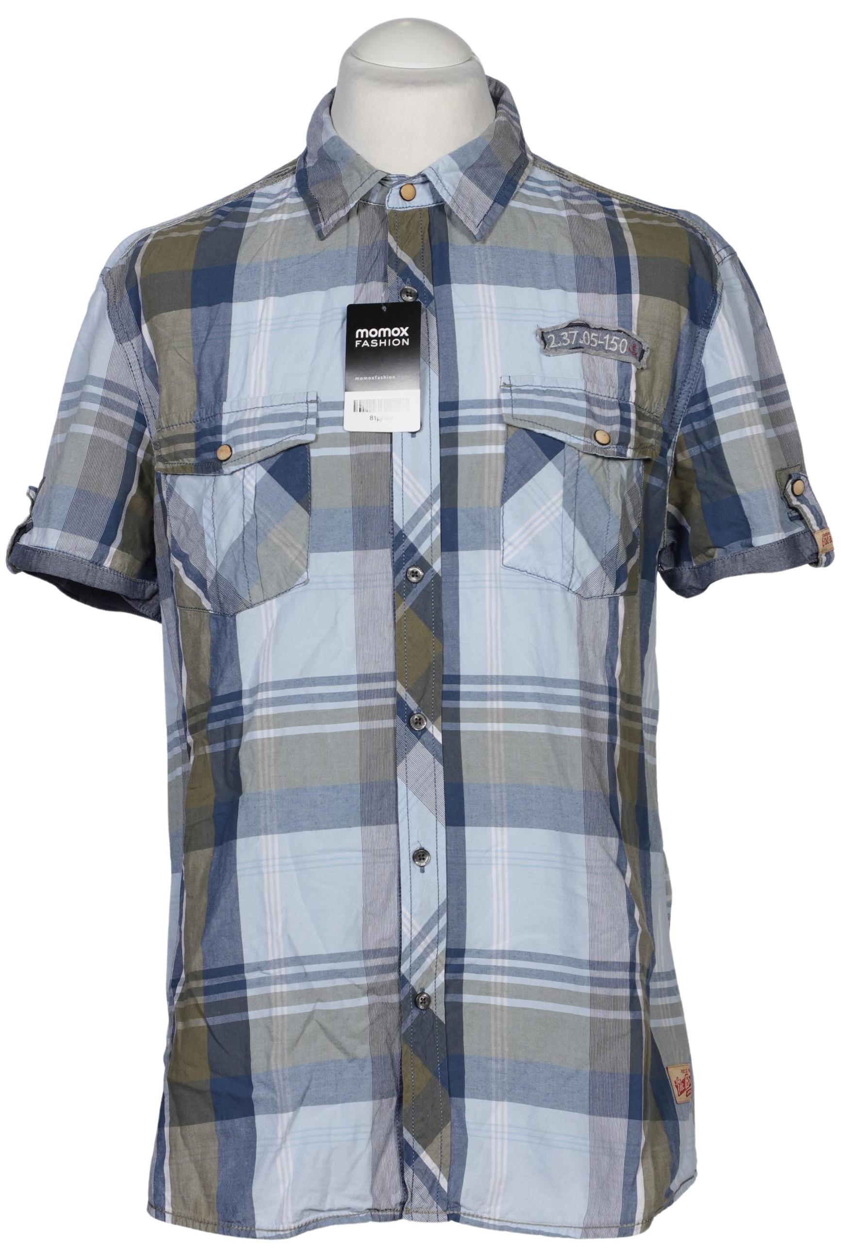 

edc by Esprit Herren Hemd, mehrfarbig, Gr. 54