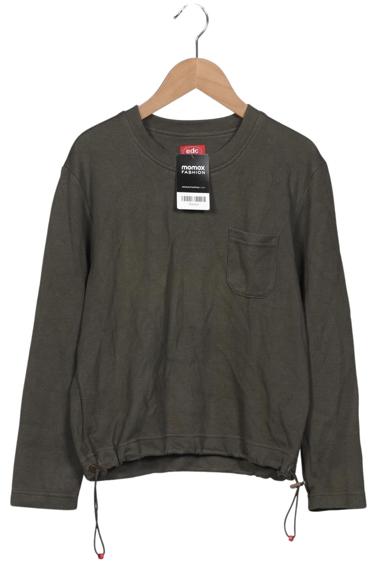 

edc by Esprit Damen Sweatshirt, grün, Gr. 36