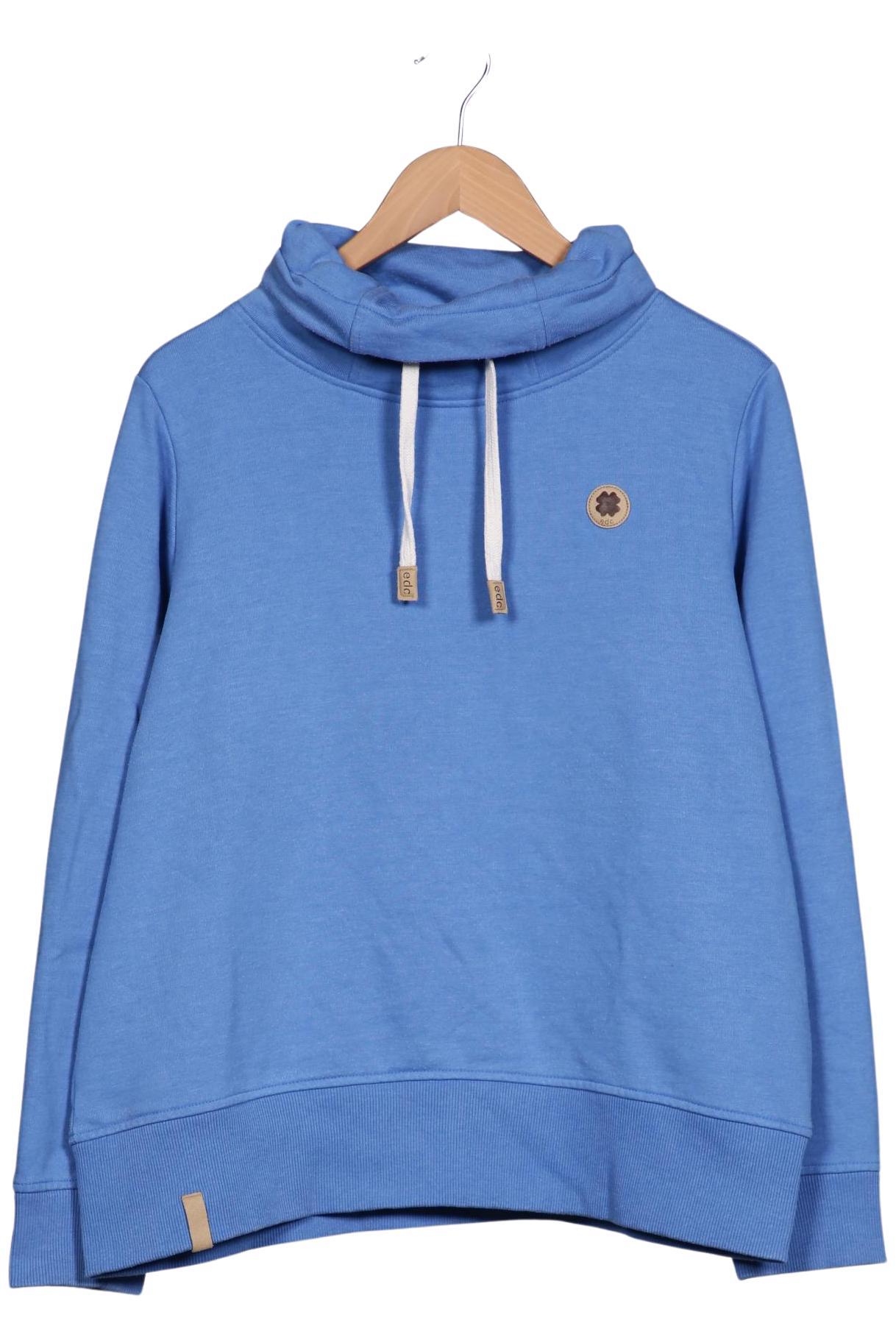 

edc by Esprit Damen Sweatshirt, blau, Gr. 44