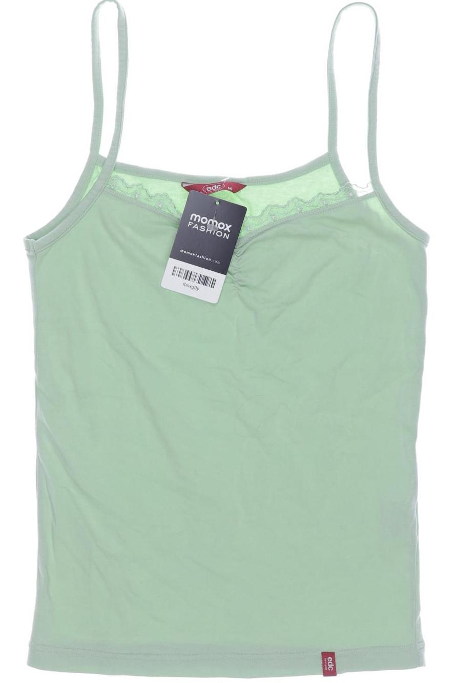 

edc by Esprit Damen Top, hellgrün, Gr. 38