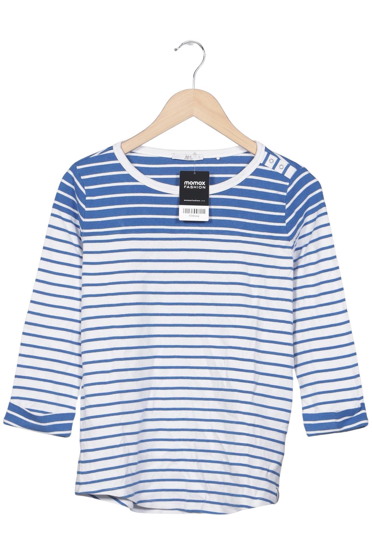 

edc by Esprit Damen Langarmshirt, mehrfarbig, Gr. 42