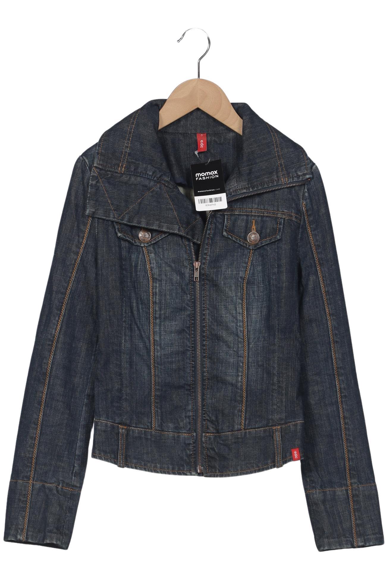 

edc by Esprit Damen Jacke, blau, Gr. 36