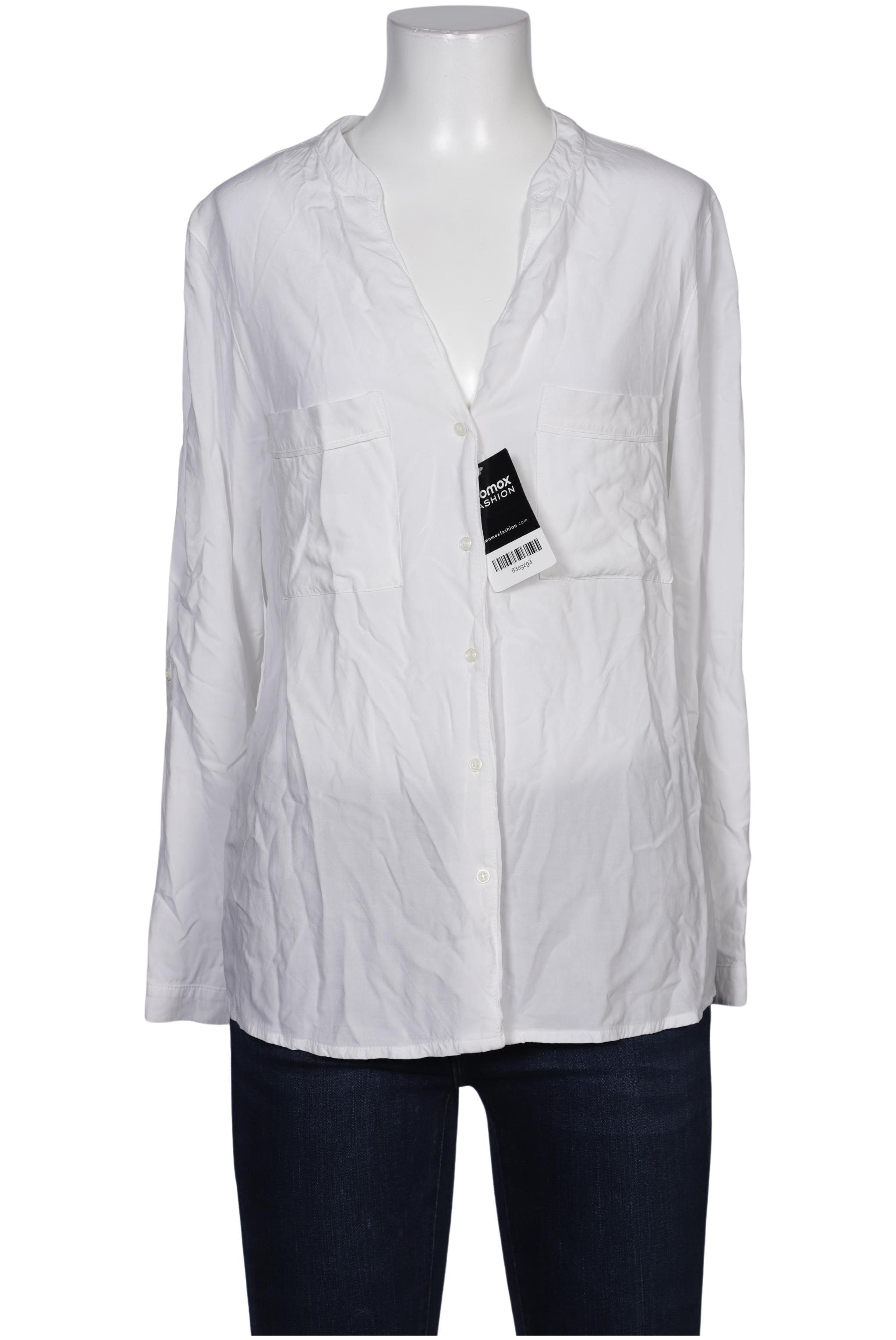 

edc by Esprit Damen Bluse, weiß, Gr. 38