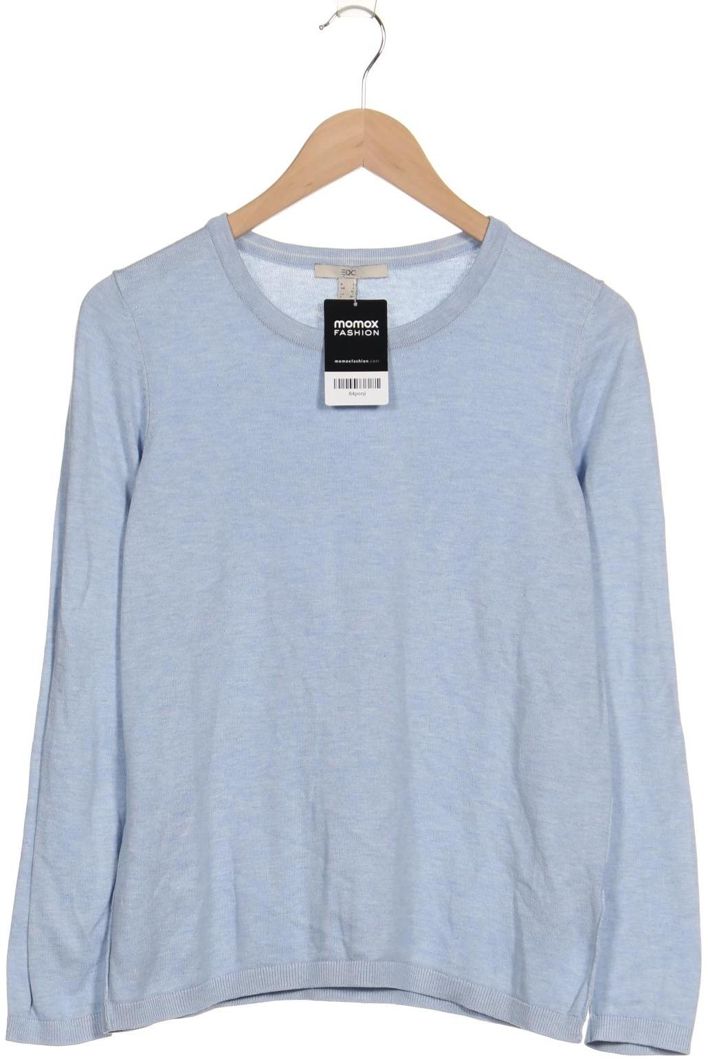 

edc by Esprit Damen Pullover, blau, Gr. 42
