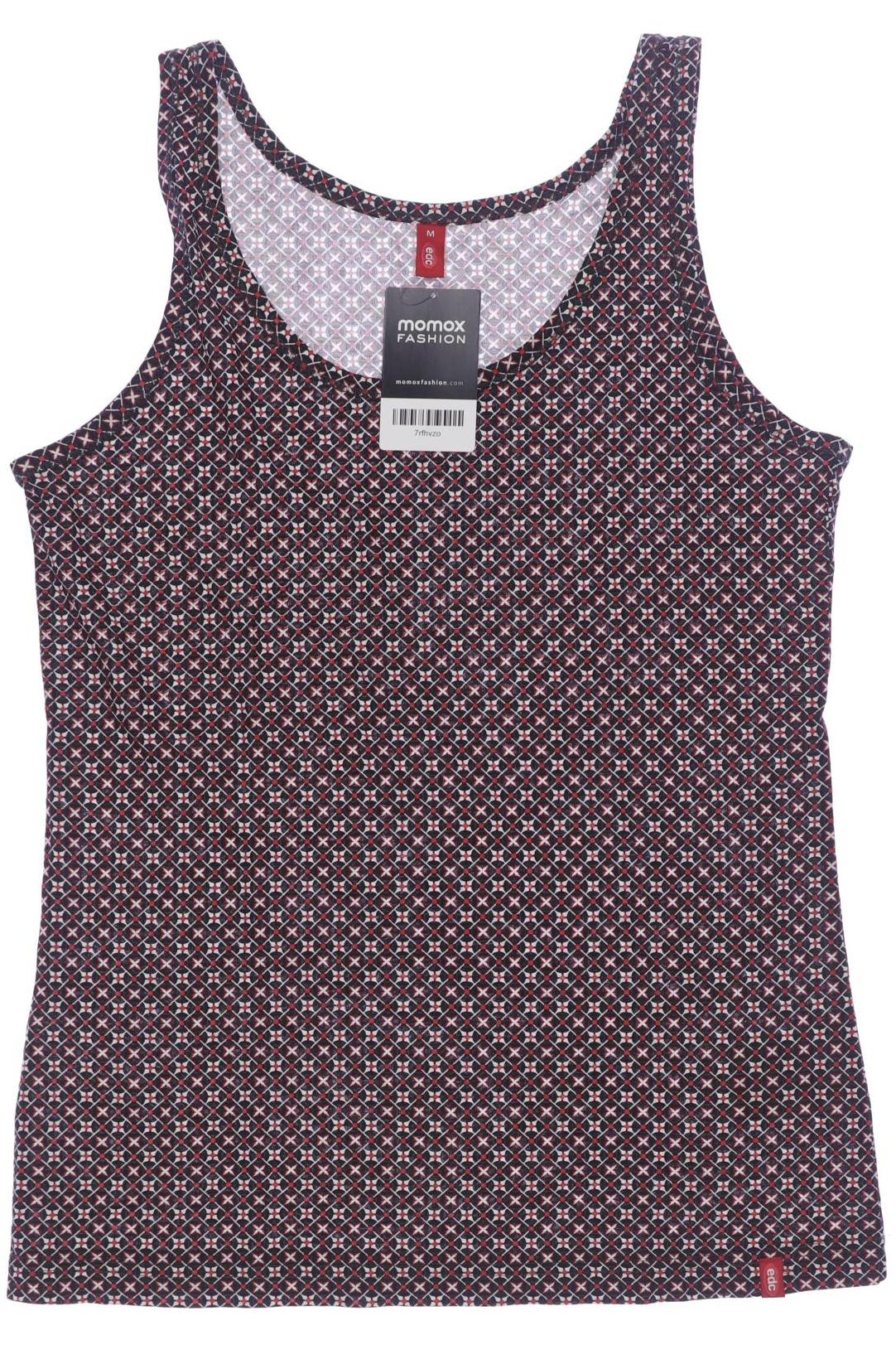 

edc by Esprit Damen Top, schwarz, Gr. 38