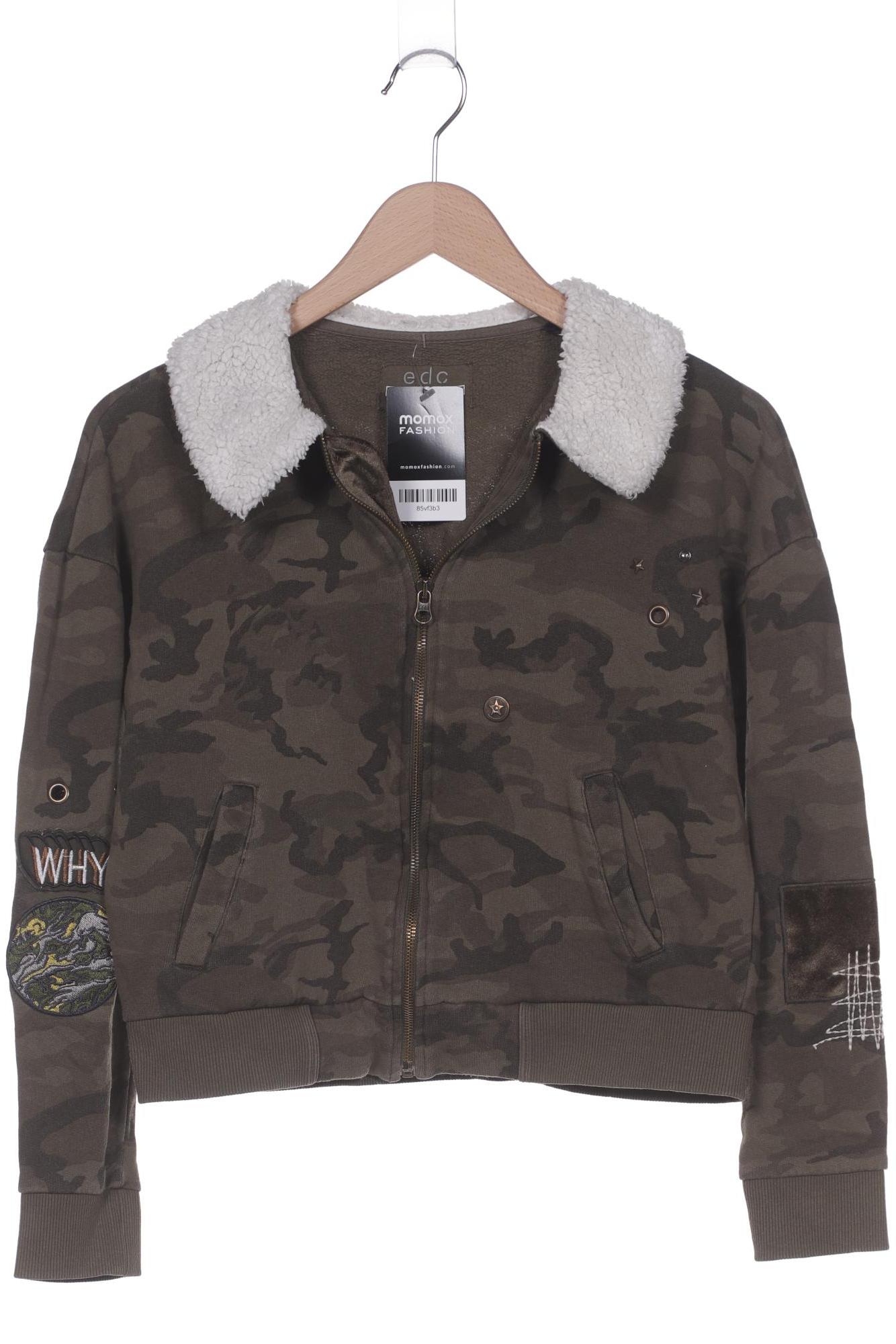 

edc by Esprit Damen Jacke, grün, Gr. 34