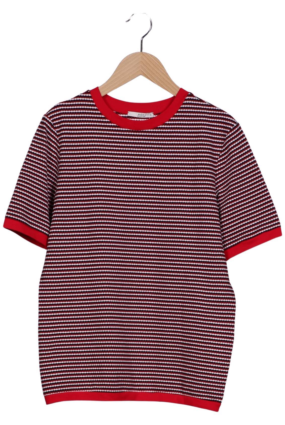 

edc by Esprit Damen T-Shirt, mehrfarbig, Gr. 36