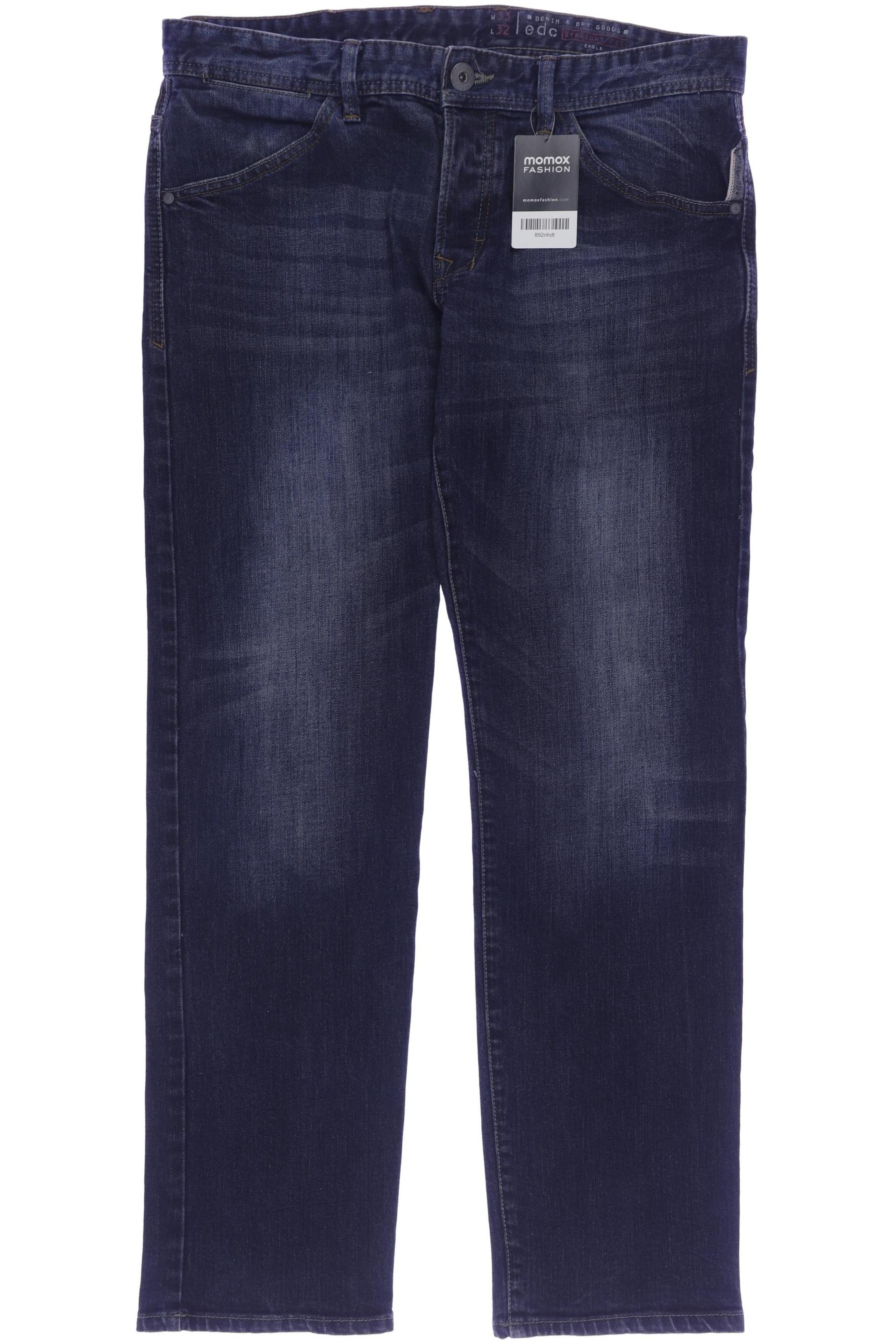 

edc by Esprit Herren Jeans, marineblau, Gr. 33