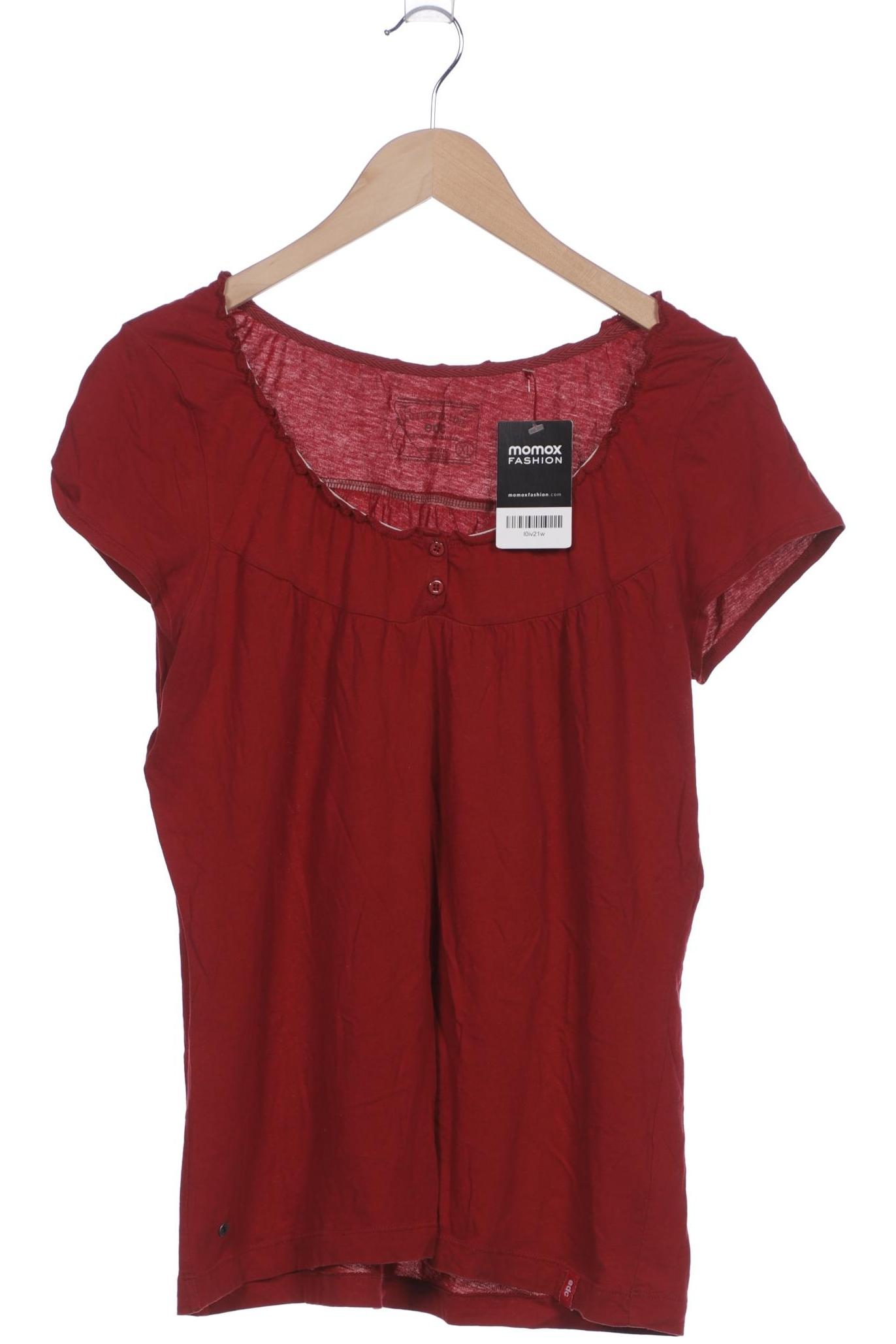 

edc by Esprit Damen T-Shirt, bordeaux, Gr. 44