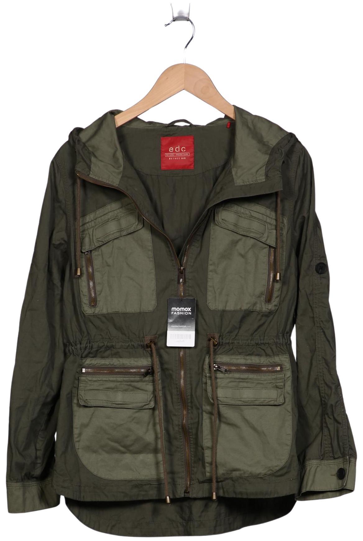 

edc by Esprit Damen Jacke, grün, Gr. 38