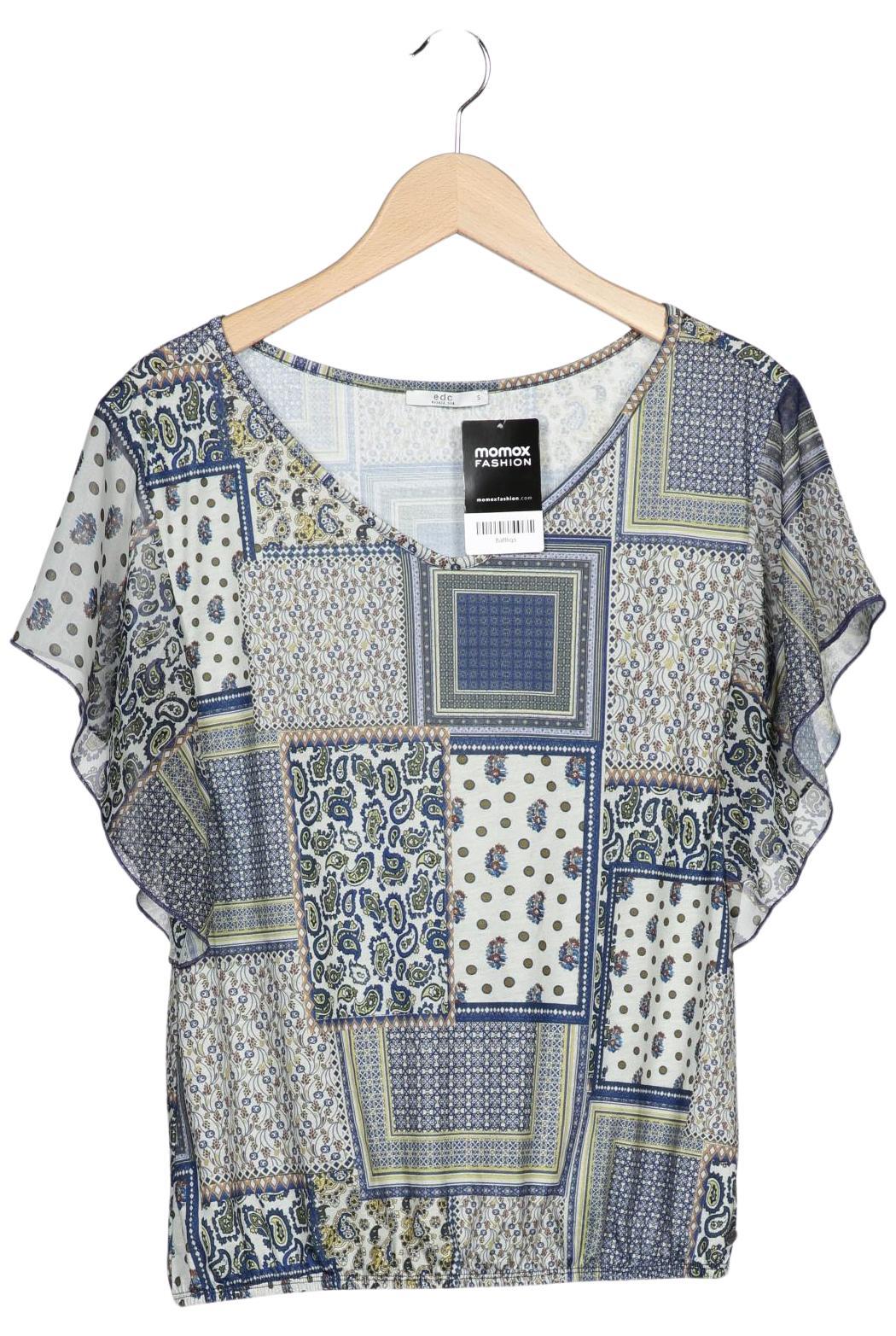 

edc by Esprit Damen T-Shirt, mehrfarbig, Gr. 36