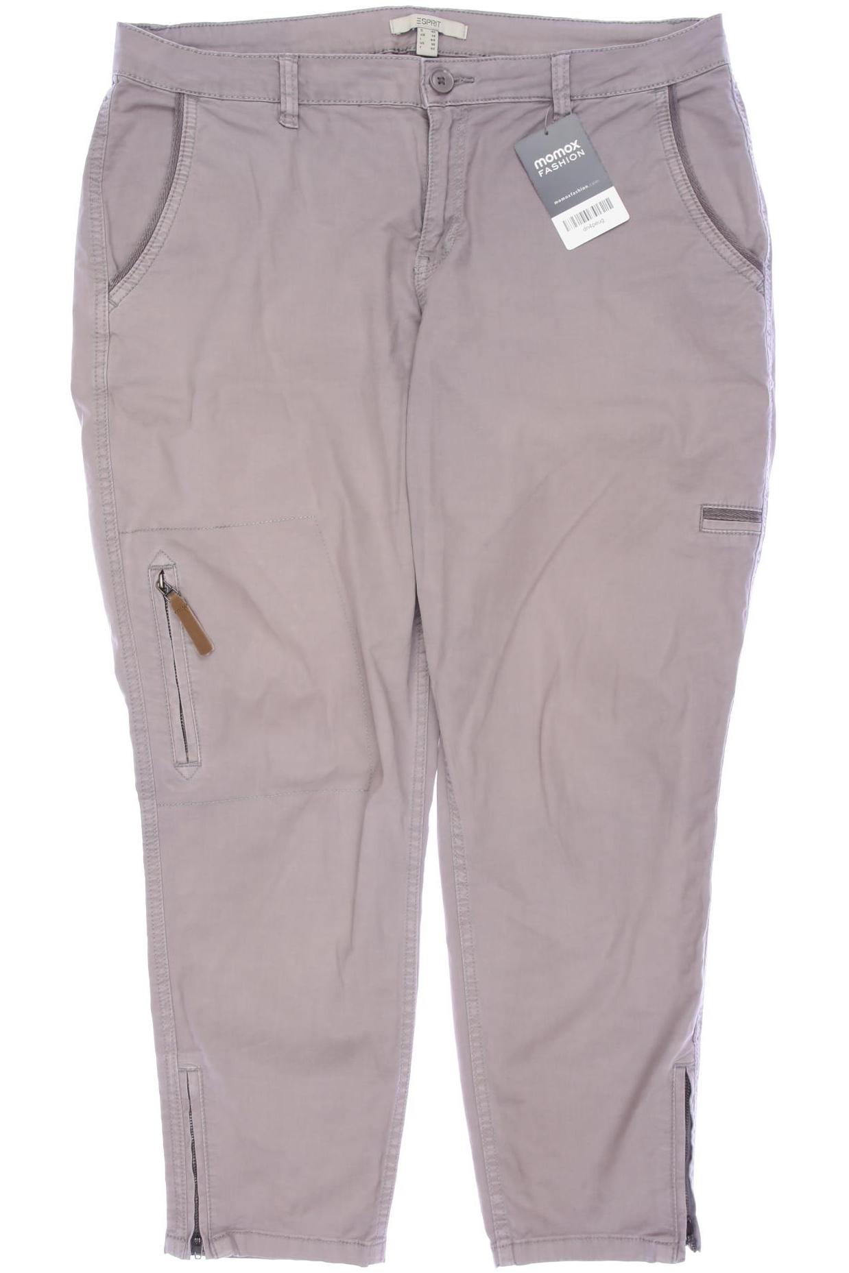 

edc by Esprit Damen Stoffhose, grau, Gr. 40