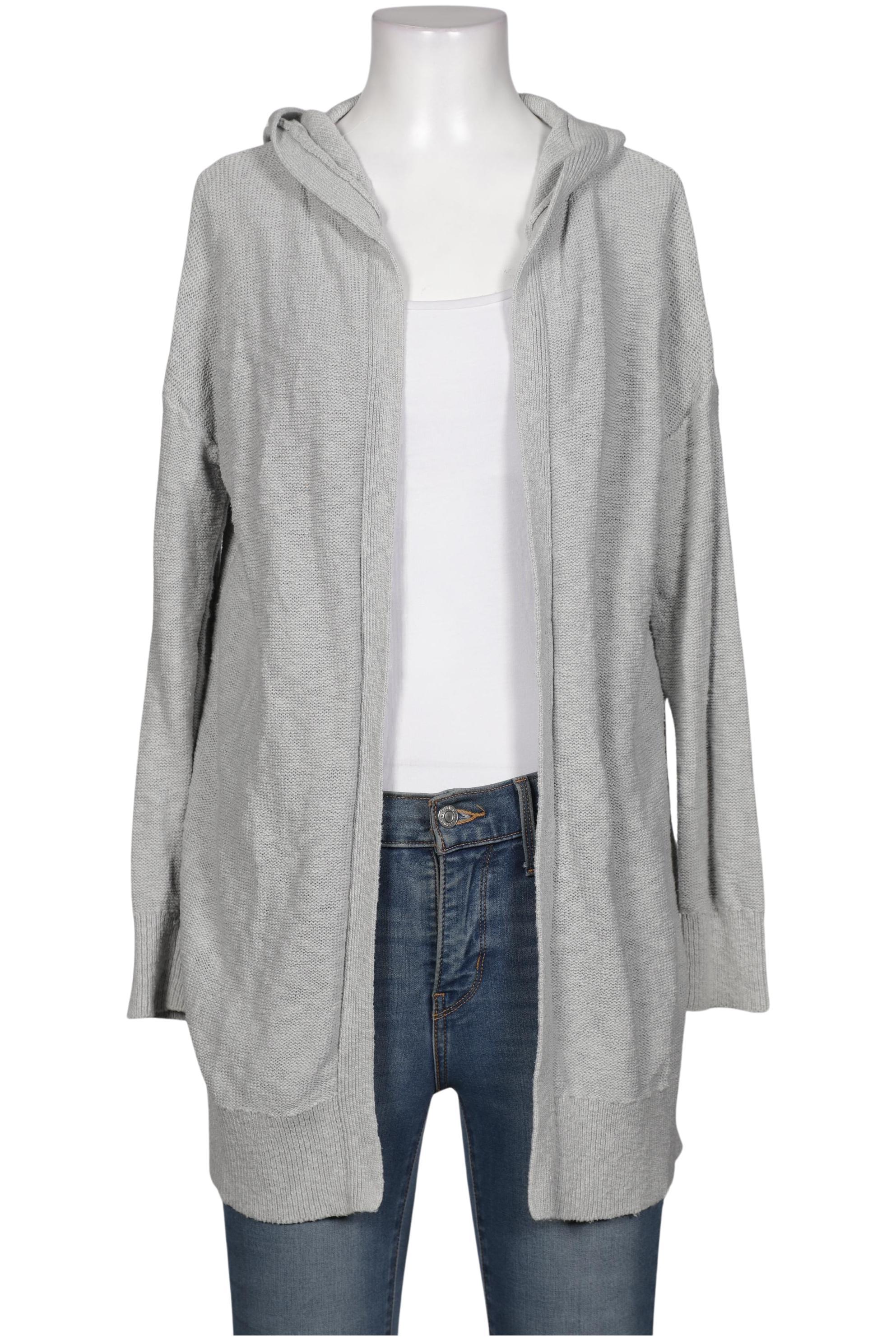 

edc by Esprit Damen Strickjacke, grau, Gr. 36