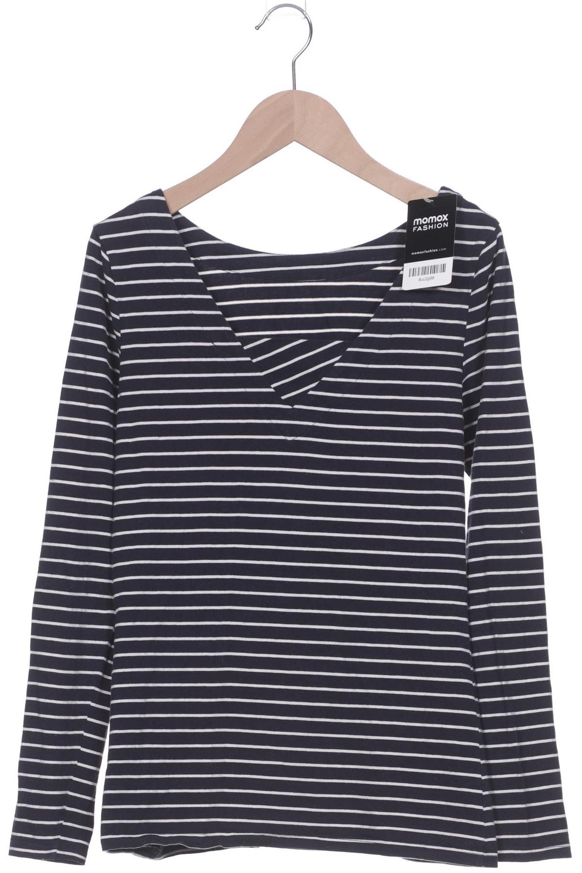

edc by Esprit Damen Langarmshirt, marineblau, Gr. 36