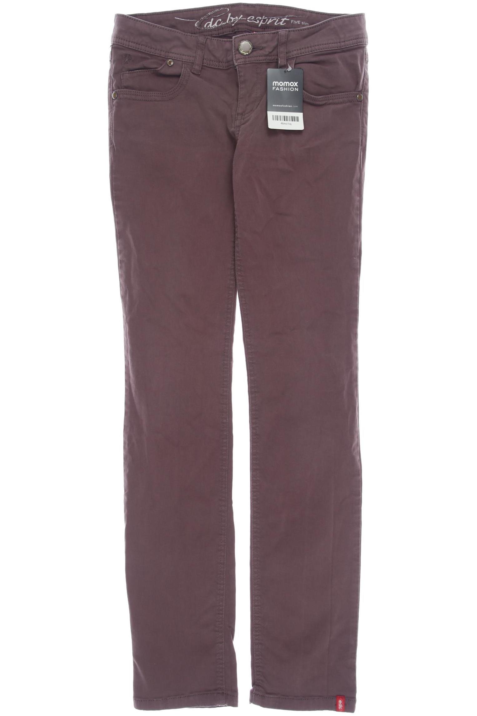 

edc by Esprit Damen Jeans, bordeaux, Gr. 34