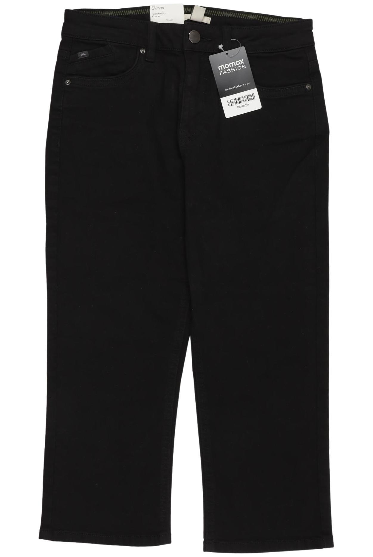 

edc by Esprit Damen Stoffhose, schwarz, Gr. 34