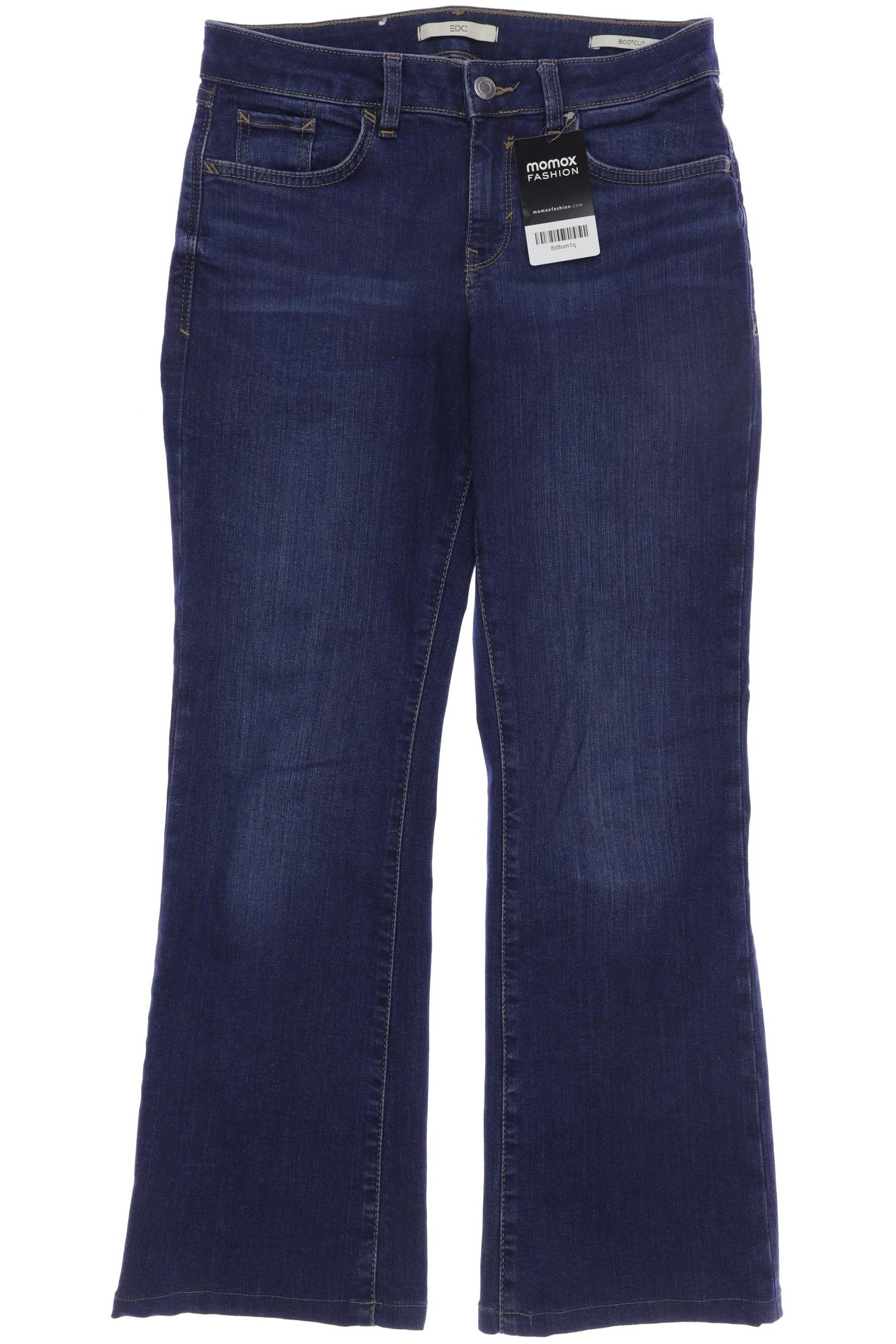 

edc by Esprit Damen Jeans, marineblau, Gr. 27