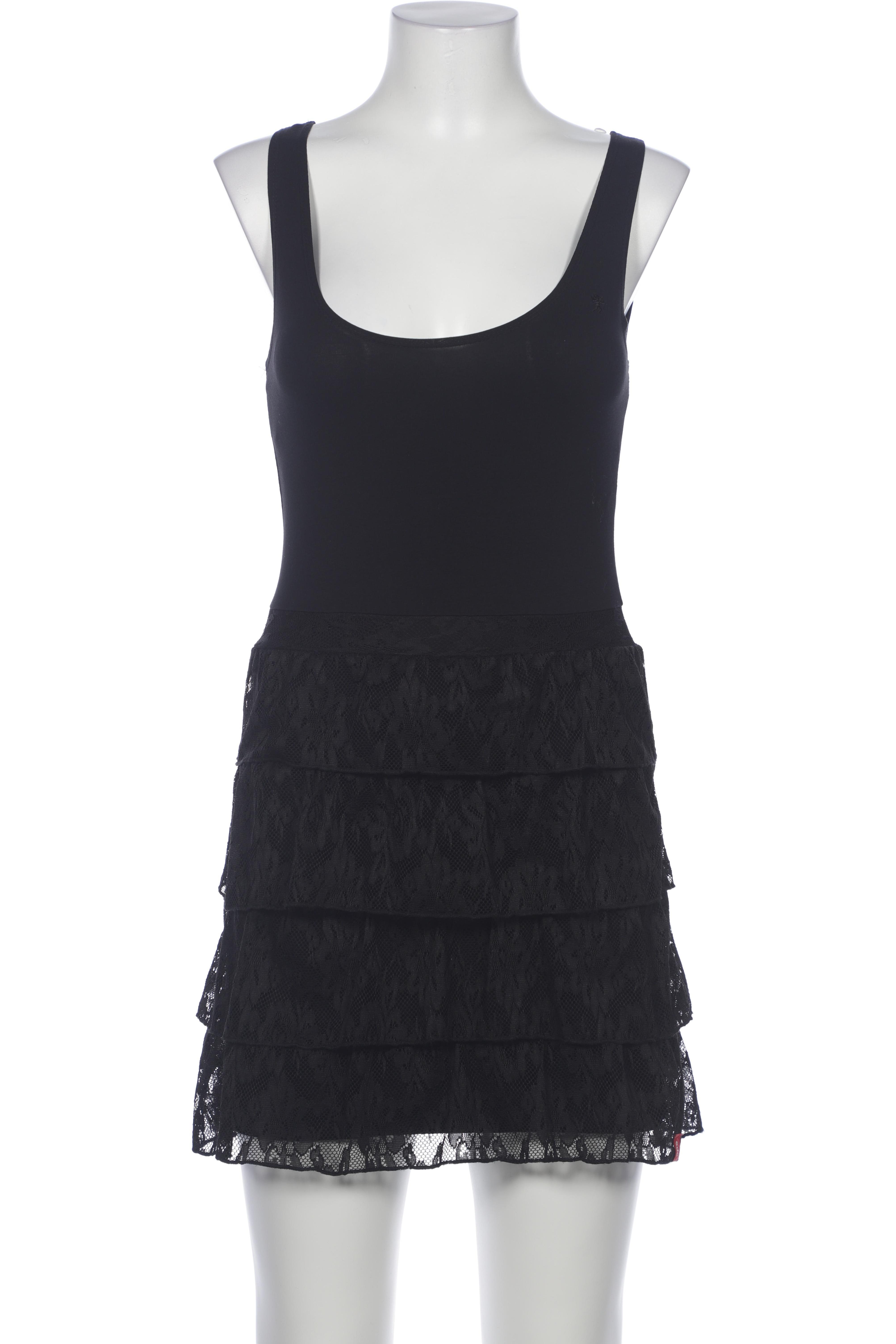 

edc by Esprit Damen Kleid, schwarz, Gr. 36