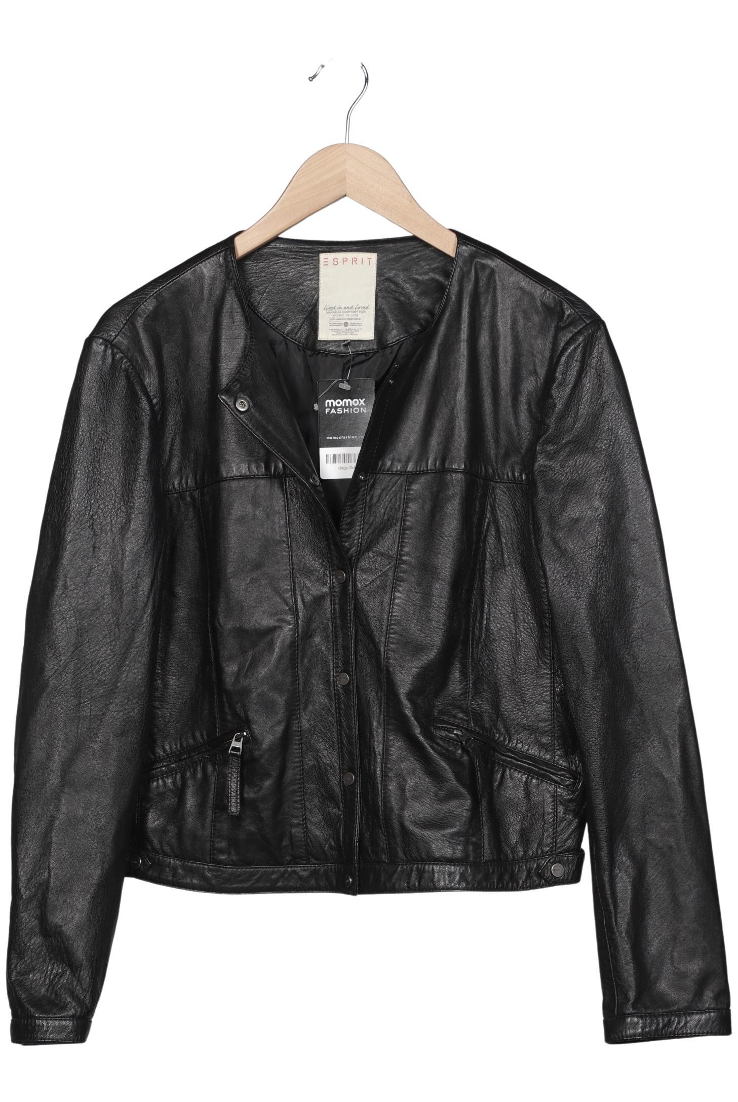 

edc by Esprit Damen Jacke, schwarz, Gr. 44