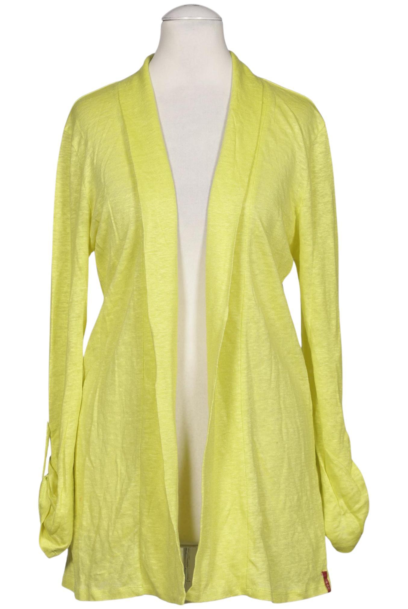 

edc by Esprit Damen Strickjacke, grün, Gr. 36