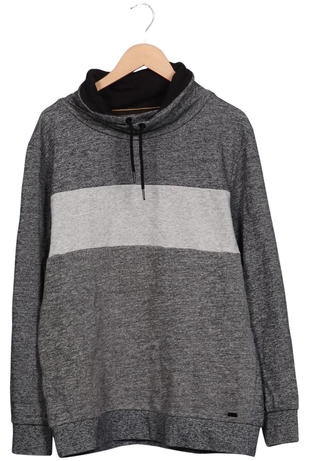 

edc by Esprit Herren Sweatshirt, grau, Gr. 54