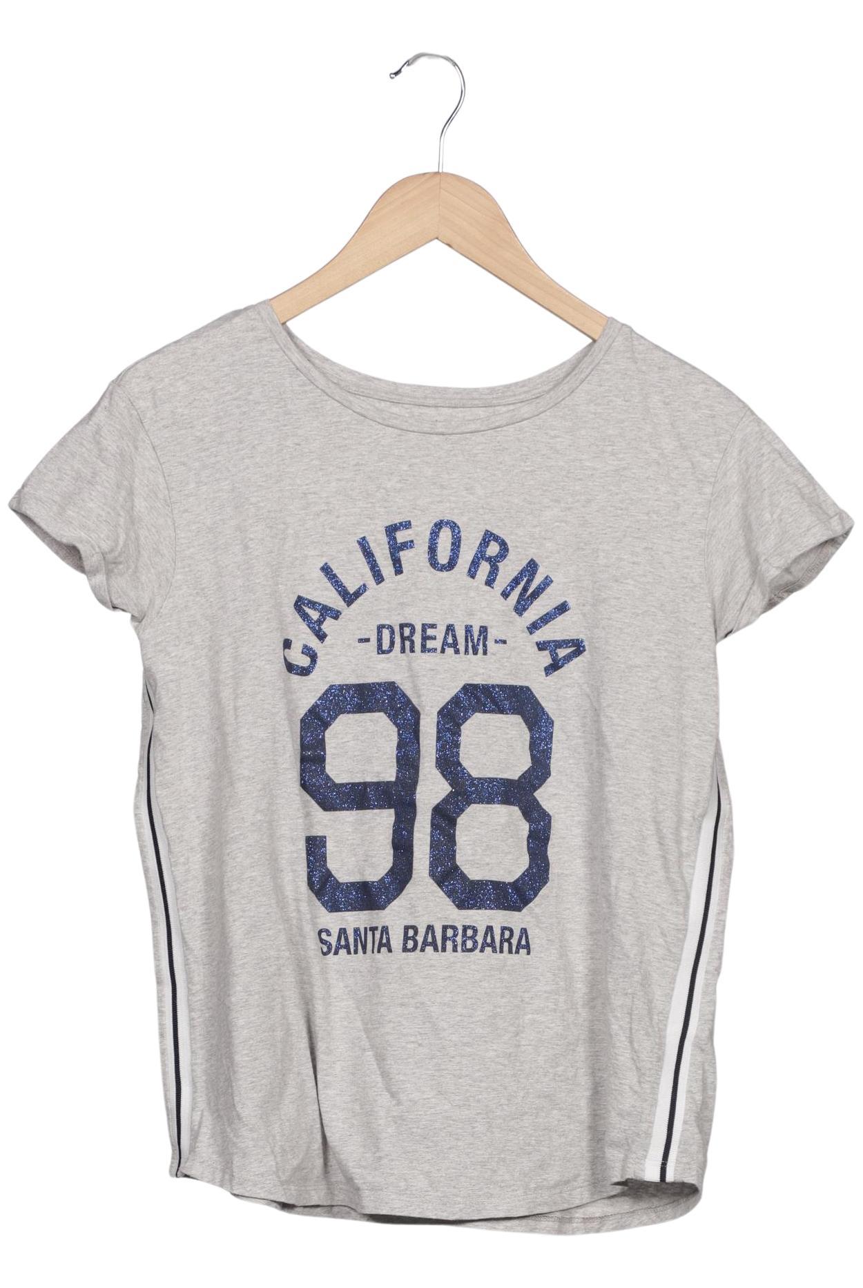 

edc by Esprit Damen T-Shirt, grau, Gr. 44
