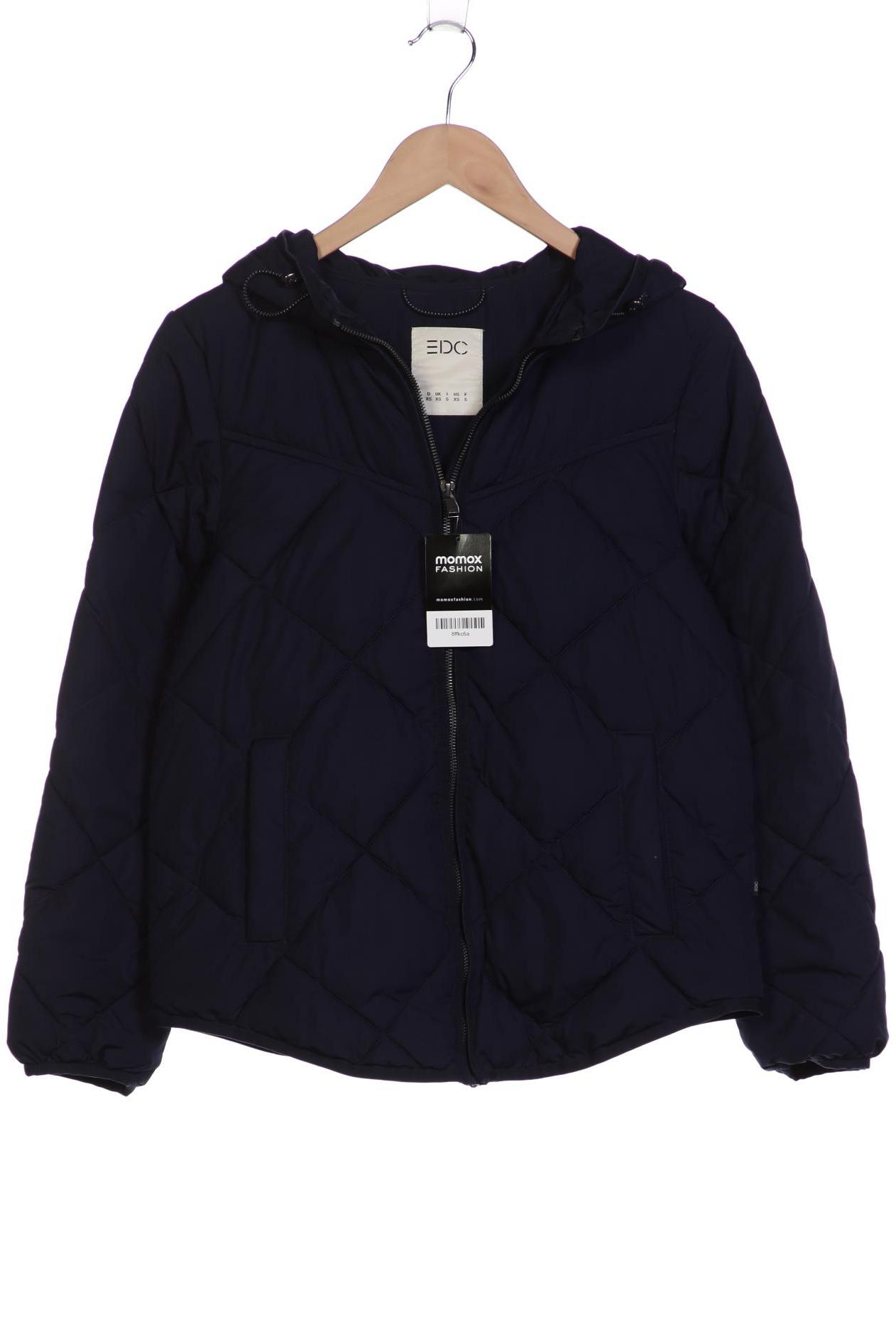 

edc by Esprit Damen Jacke, marineblau, Gr. 34