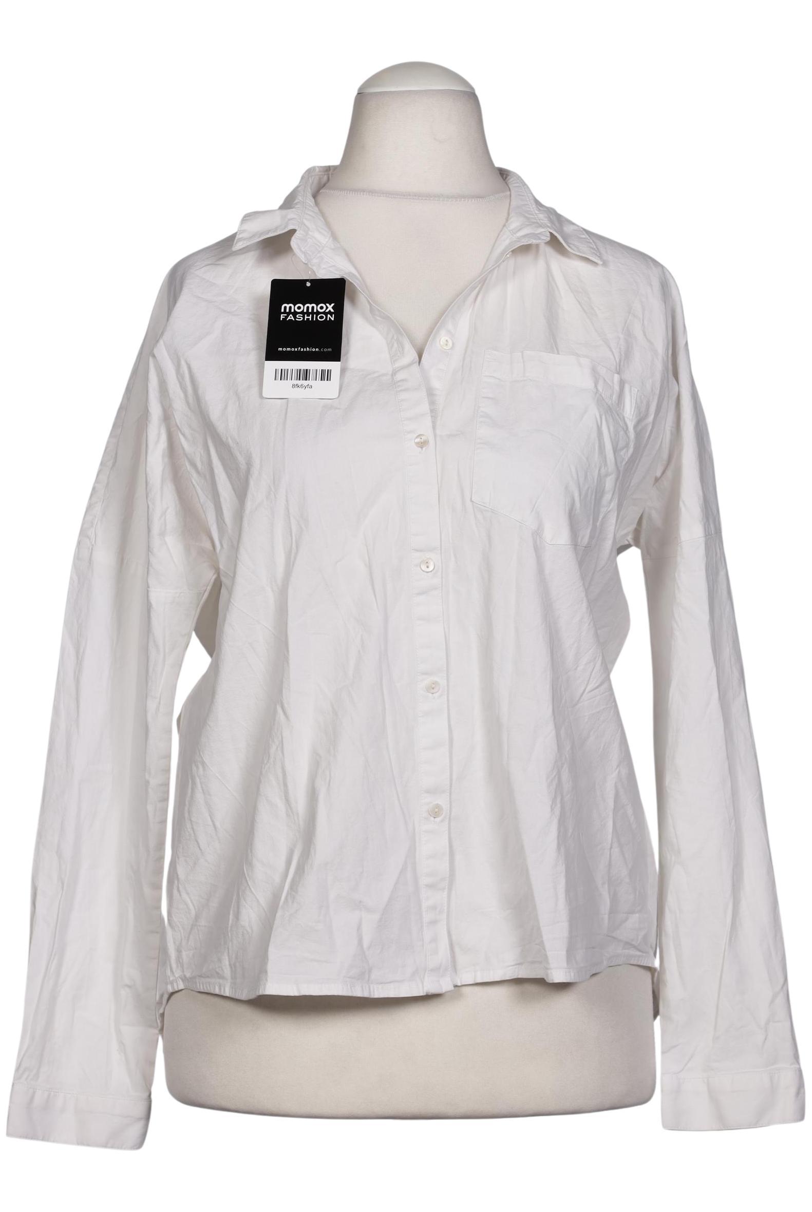 

edc by Esprit Damen Bluse, weiß, Gr. 36